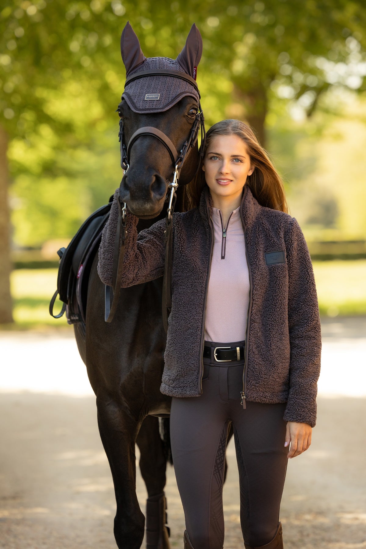 LeMieux Heritage Borg Women´s Zip Through Jacket Women’s Riding Clothing