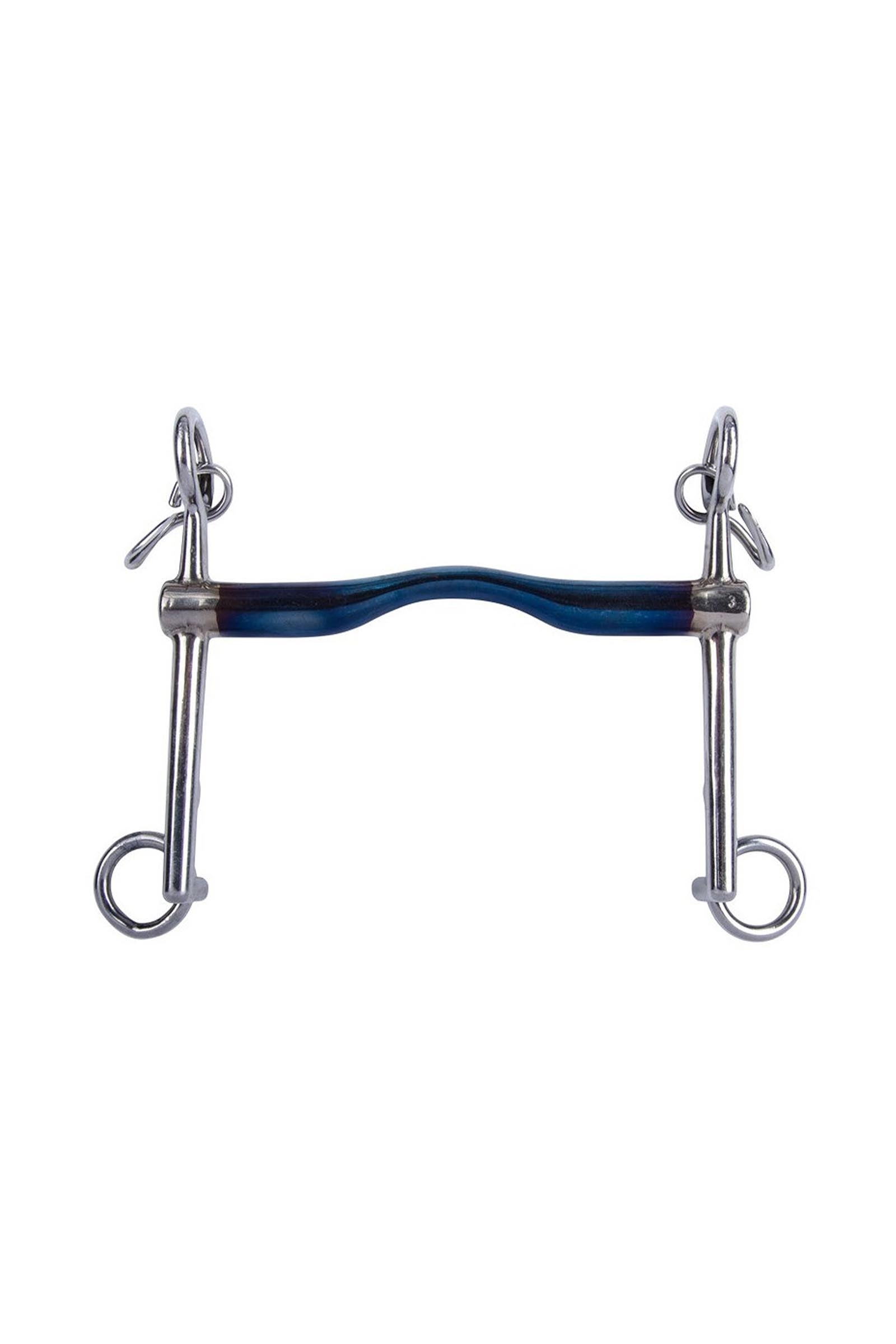 Trust Equestrian Sweet Iron Weymouth Fixed Low Port Zablák