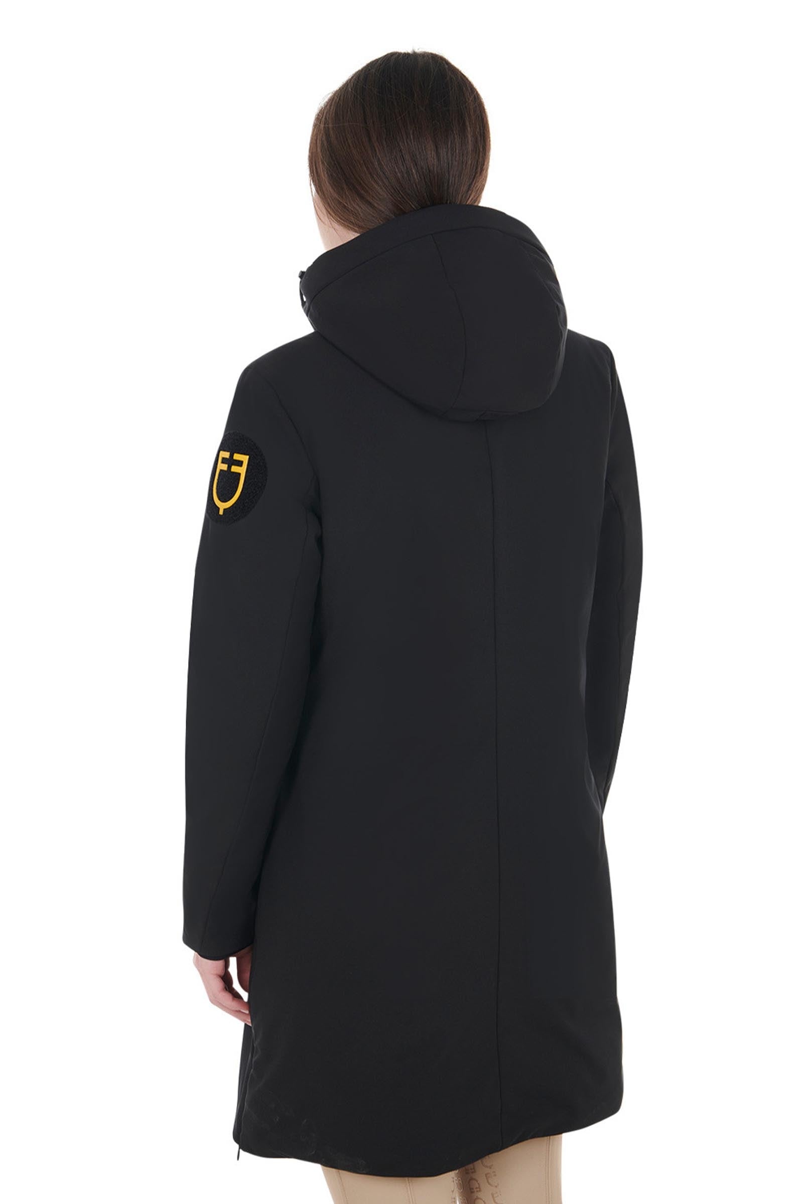 Equestro Women’s Down Coat Water-Repellent and Wind-Proof Women’s Riding Clothing