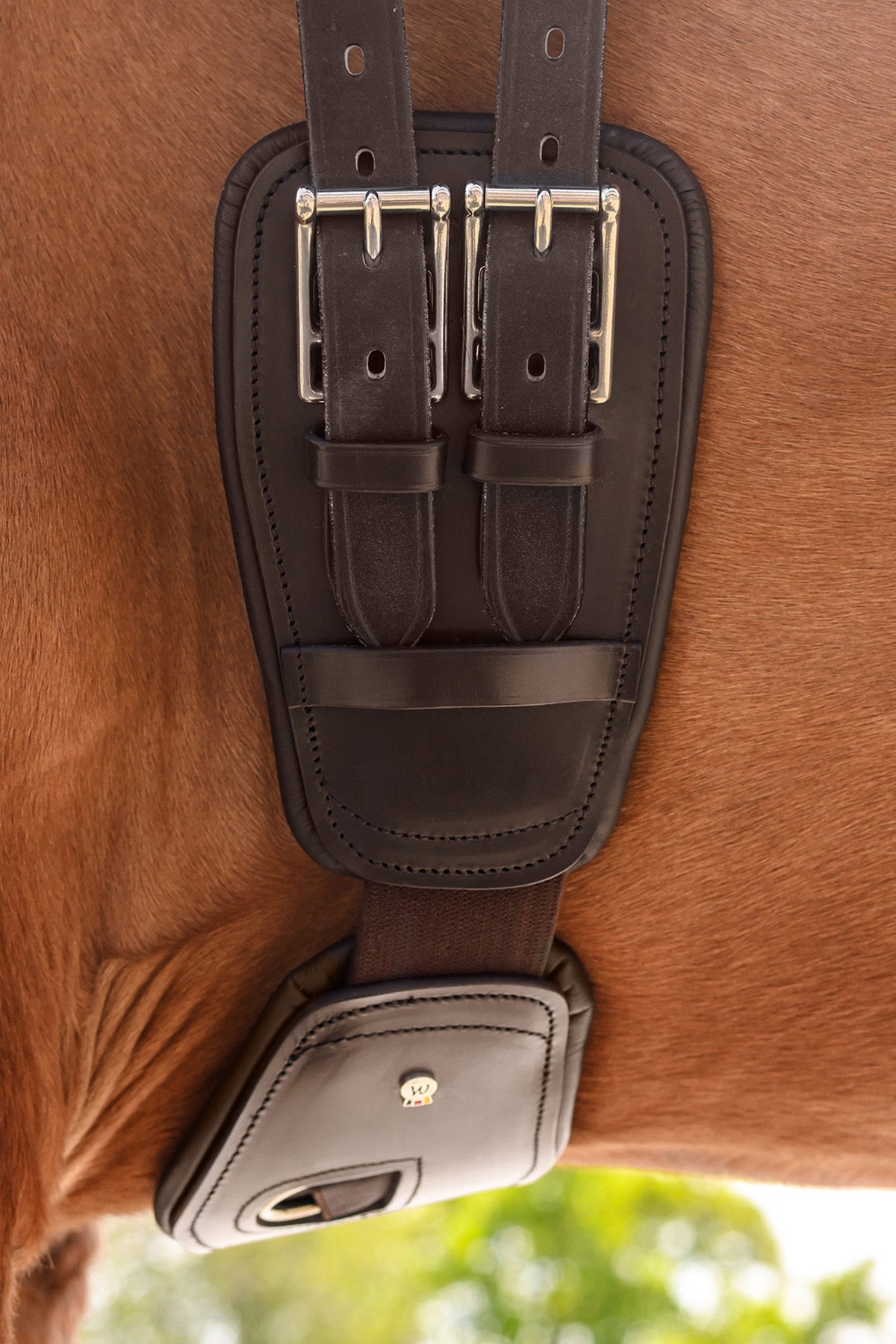 Waldhausen Elasticated Short Leather Girth Saddles, Girths & Stirrups