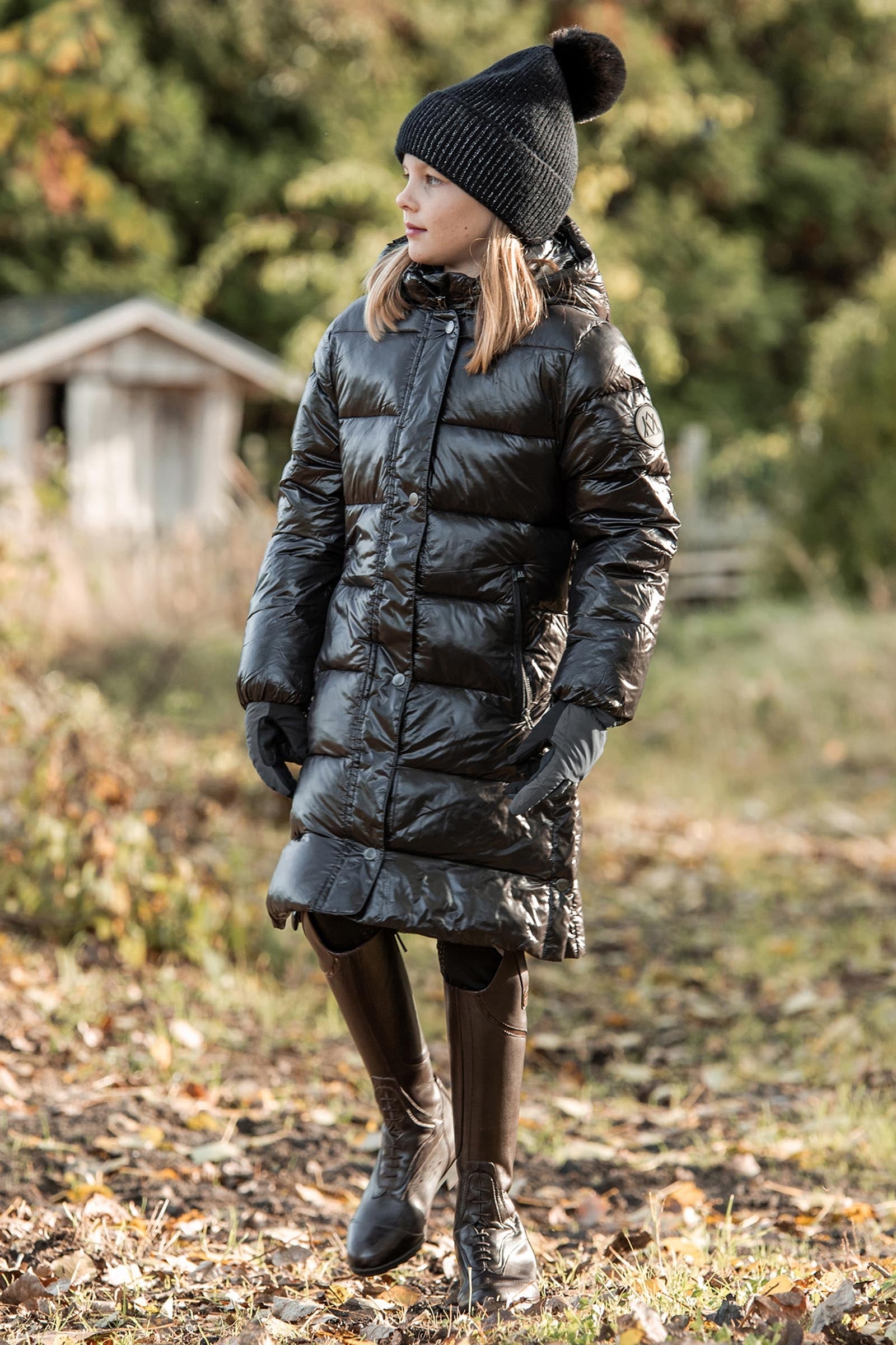 Mountain Horse Irma Kids´ Long Padded Coat Kids Apparel