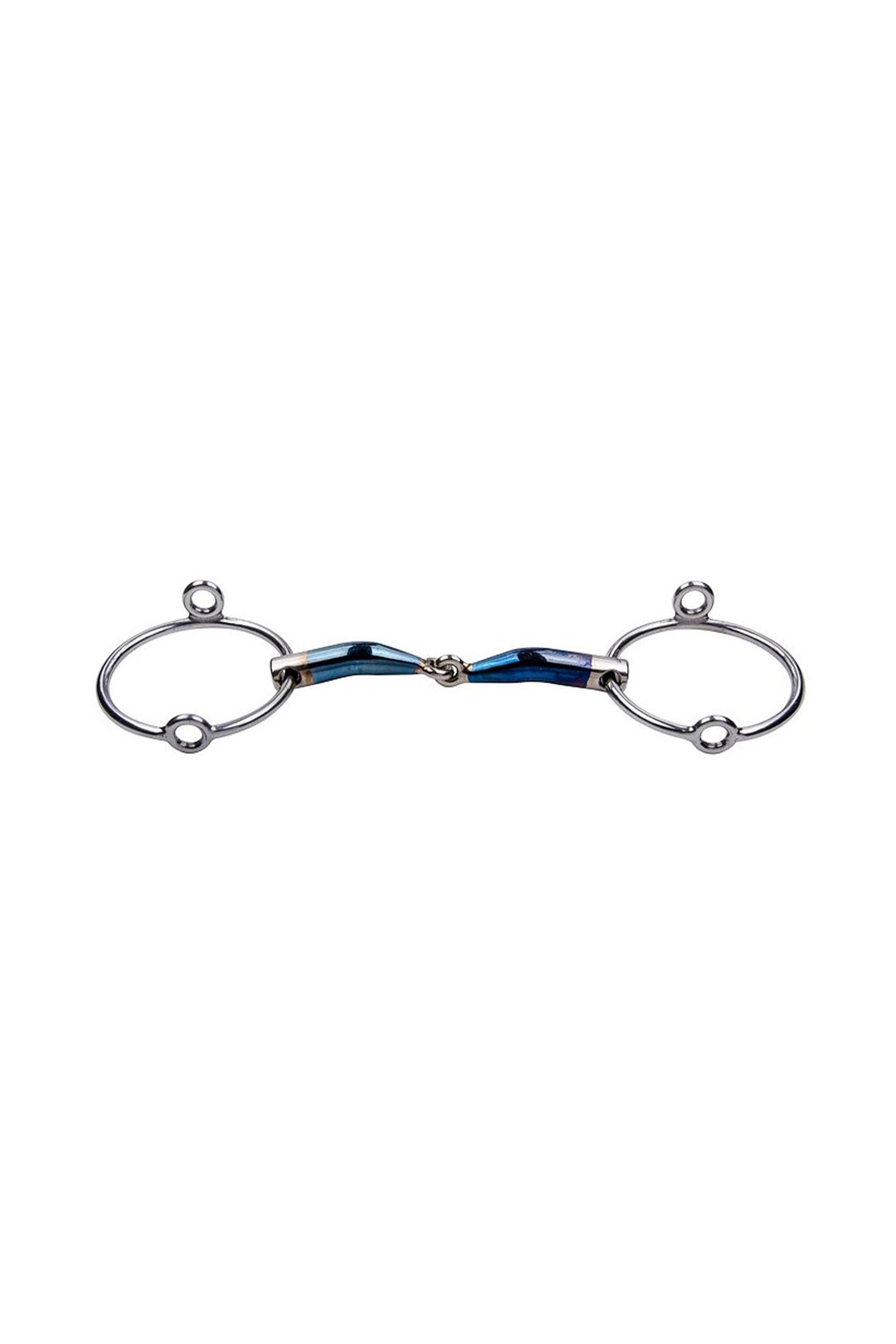 Trust Equestrian Sweet Iron Loose Ring Gag Jointed Zablák