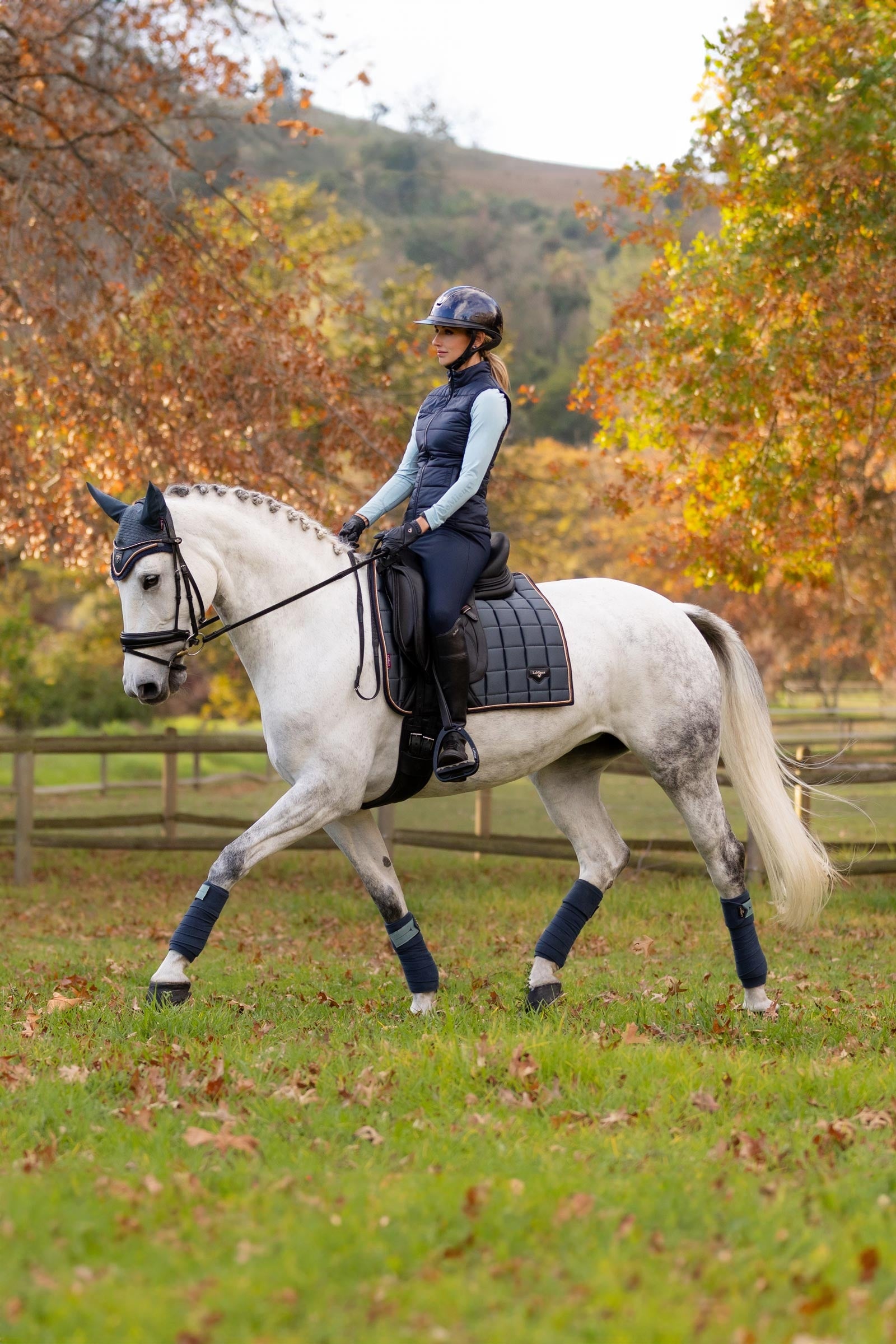 LeMieux Loire Classic Square Dressage Saddle Pad Saddle Pads