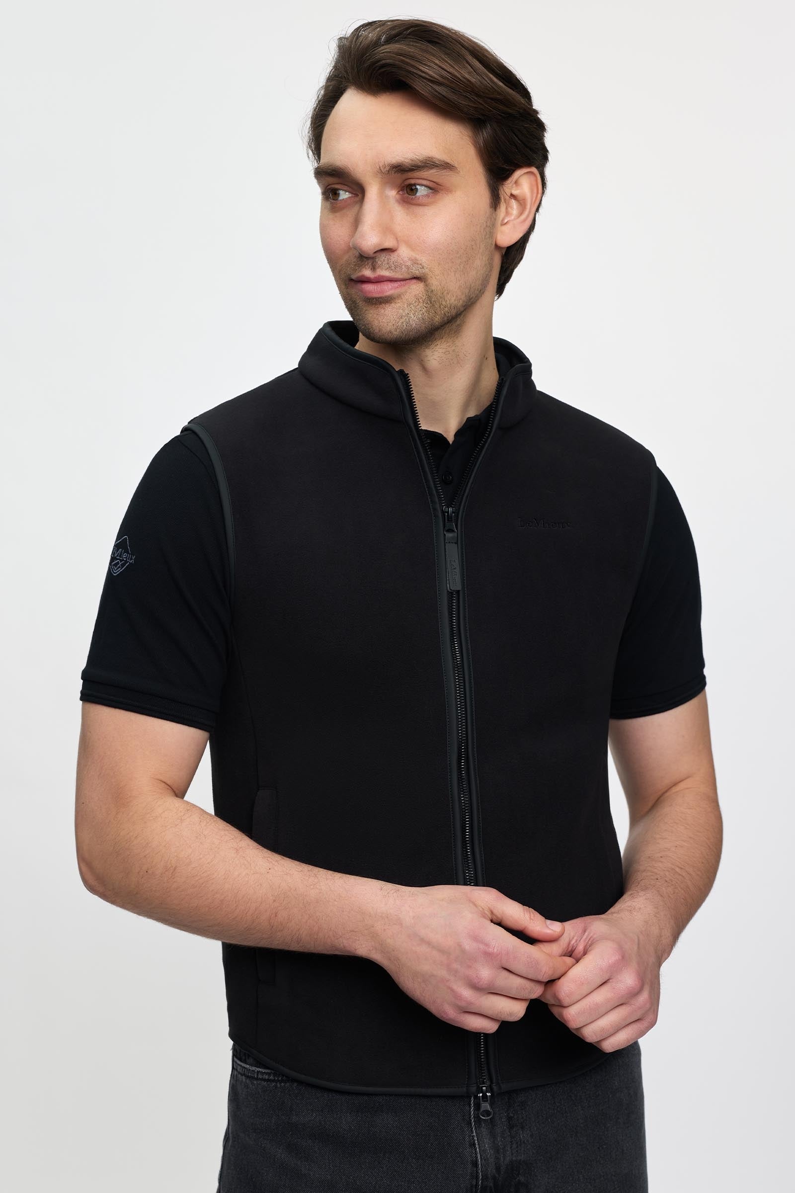LeMieux Men´s Fleece Gilet Mens Riding Clothing