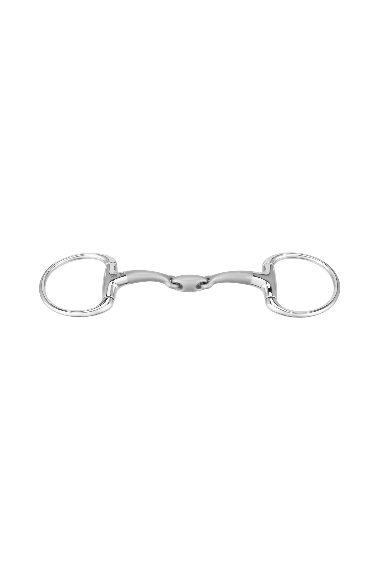 Sprenger Satinox olívás zabla, dupla tört, 14 mm, rozsdamentes acél Zablák