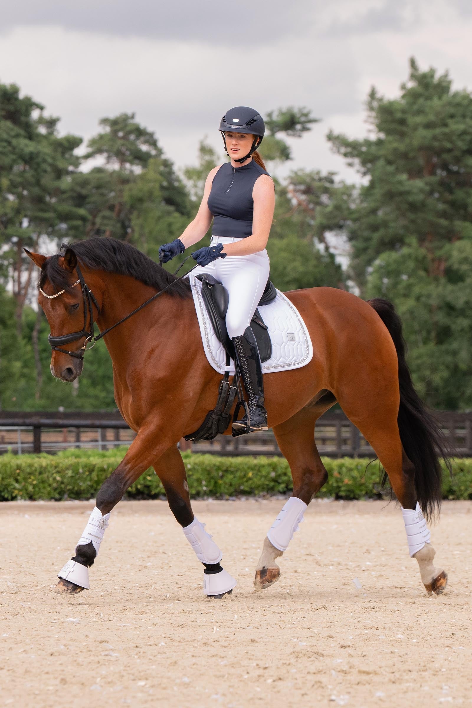 Eskadron Classic Sport SS26 Softshell Jewel Tendon Boots Leg Protection & Hoof Protection for Horses