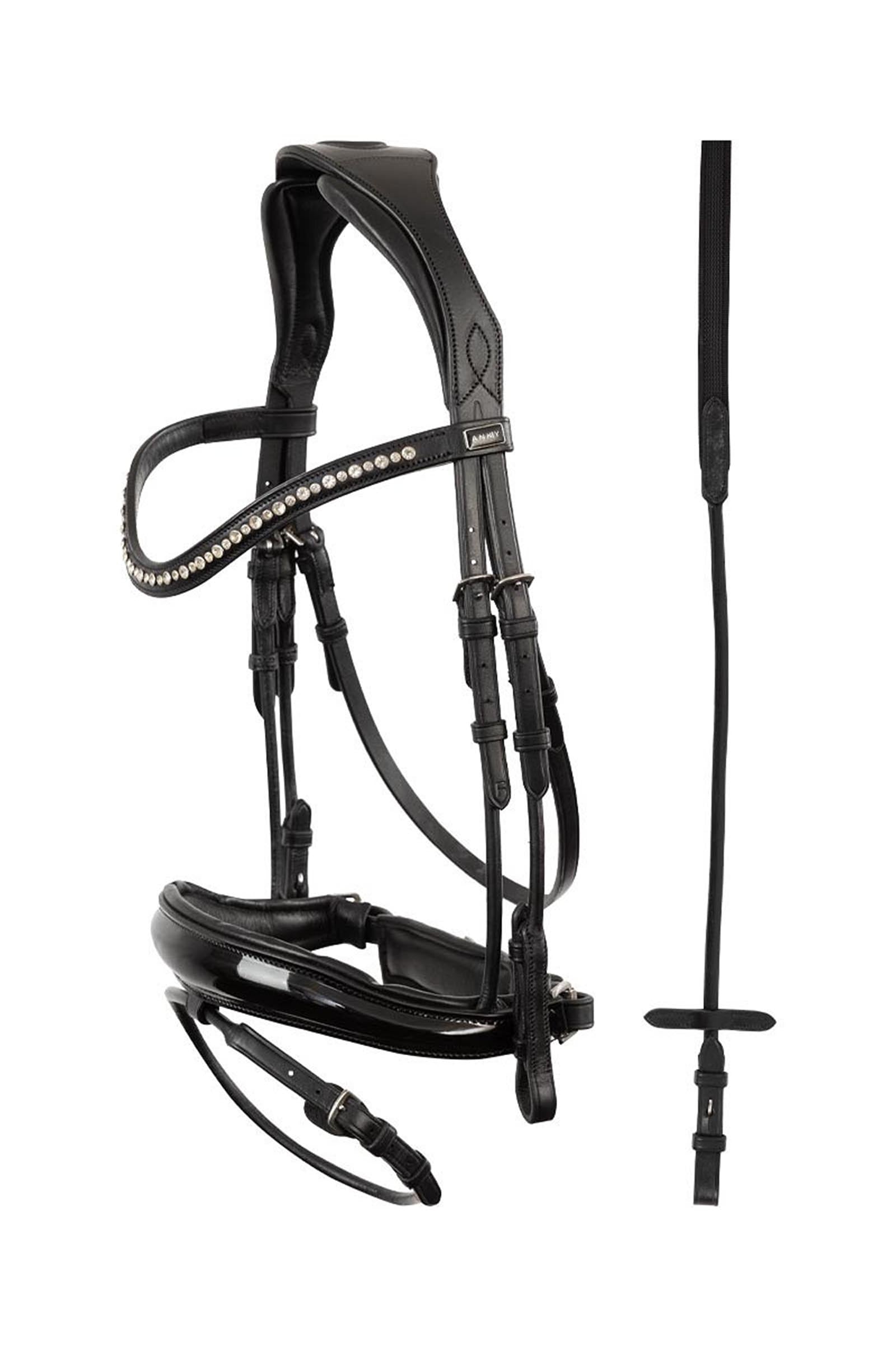 Anky ANKY Anatomic Comfort Fit Bridle With Pull Back Double Kantárok & Szárak