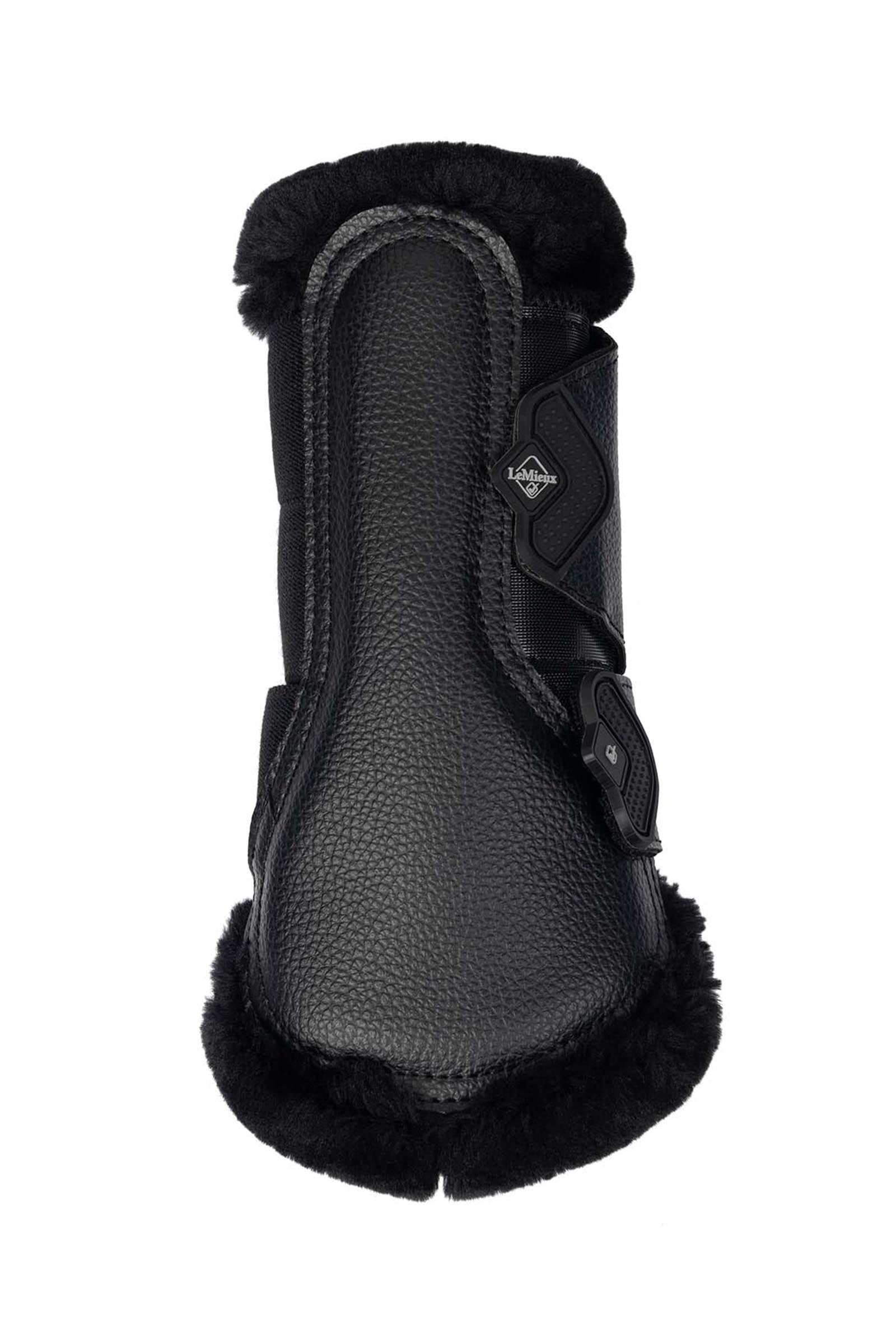 LeMieux Mesh Brushing Boots With Fleece Edging Leg Protection & Hoof Protection for Horses