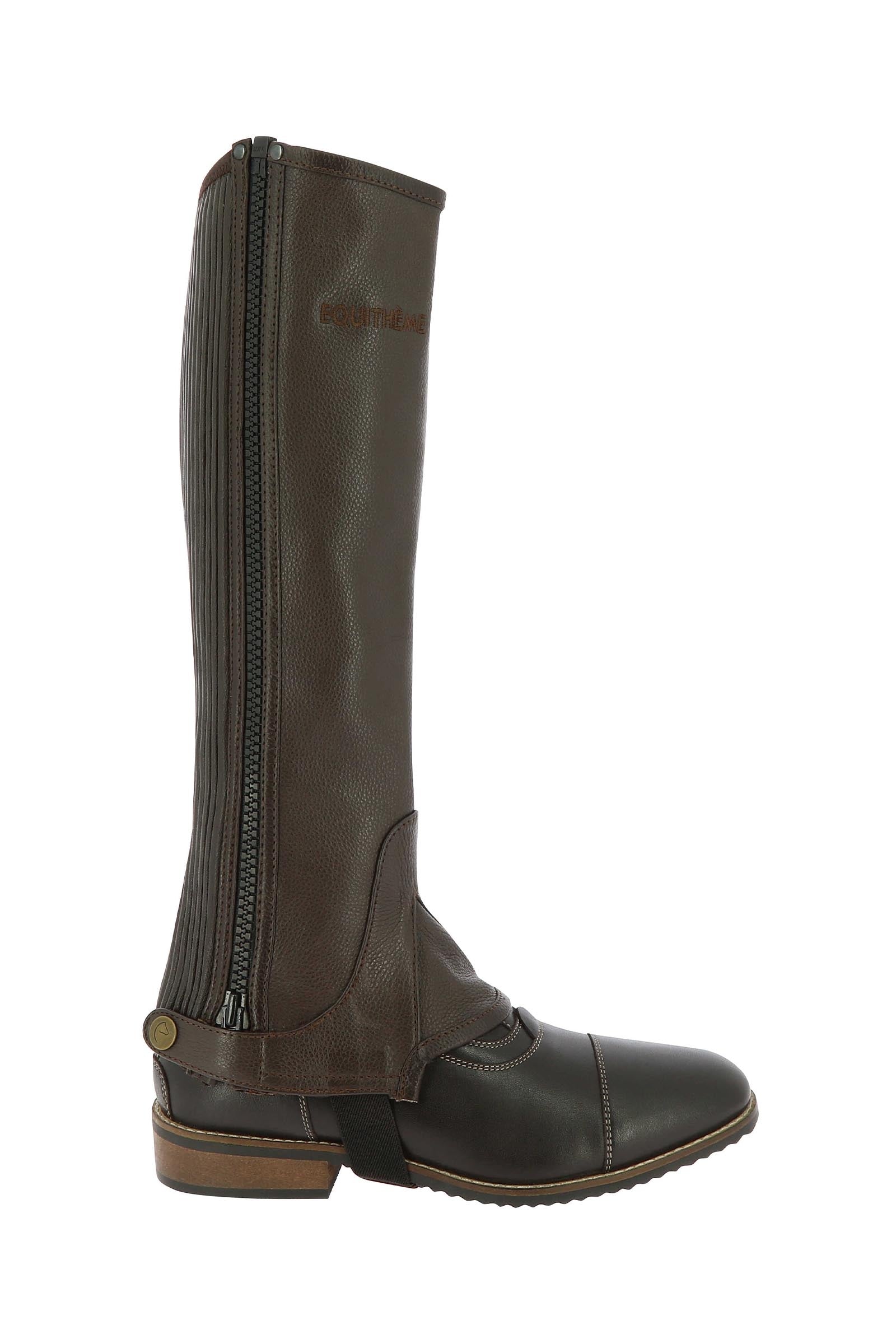 Equi Theme EQUITHÈME Leather Half Chaps Riding Boots & Riding Shoes