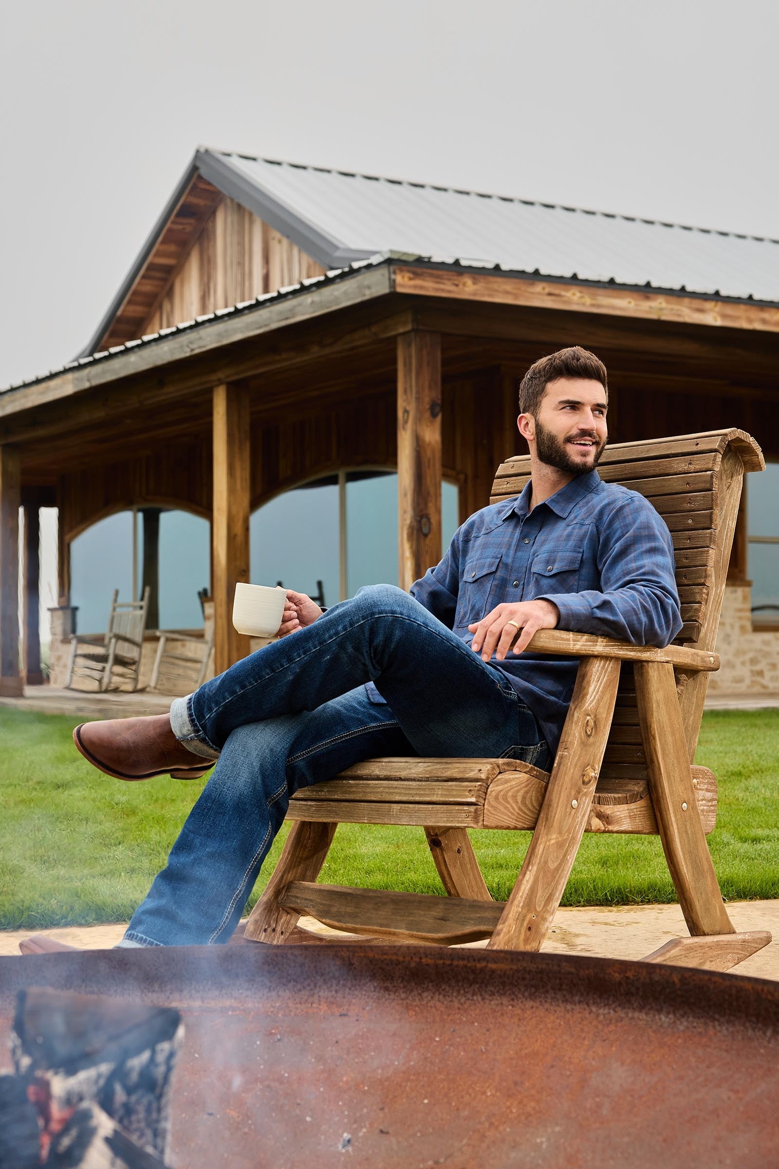 Ariat Holland Retro Fit Men's Shirt Mens Riding Clothing