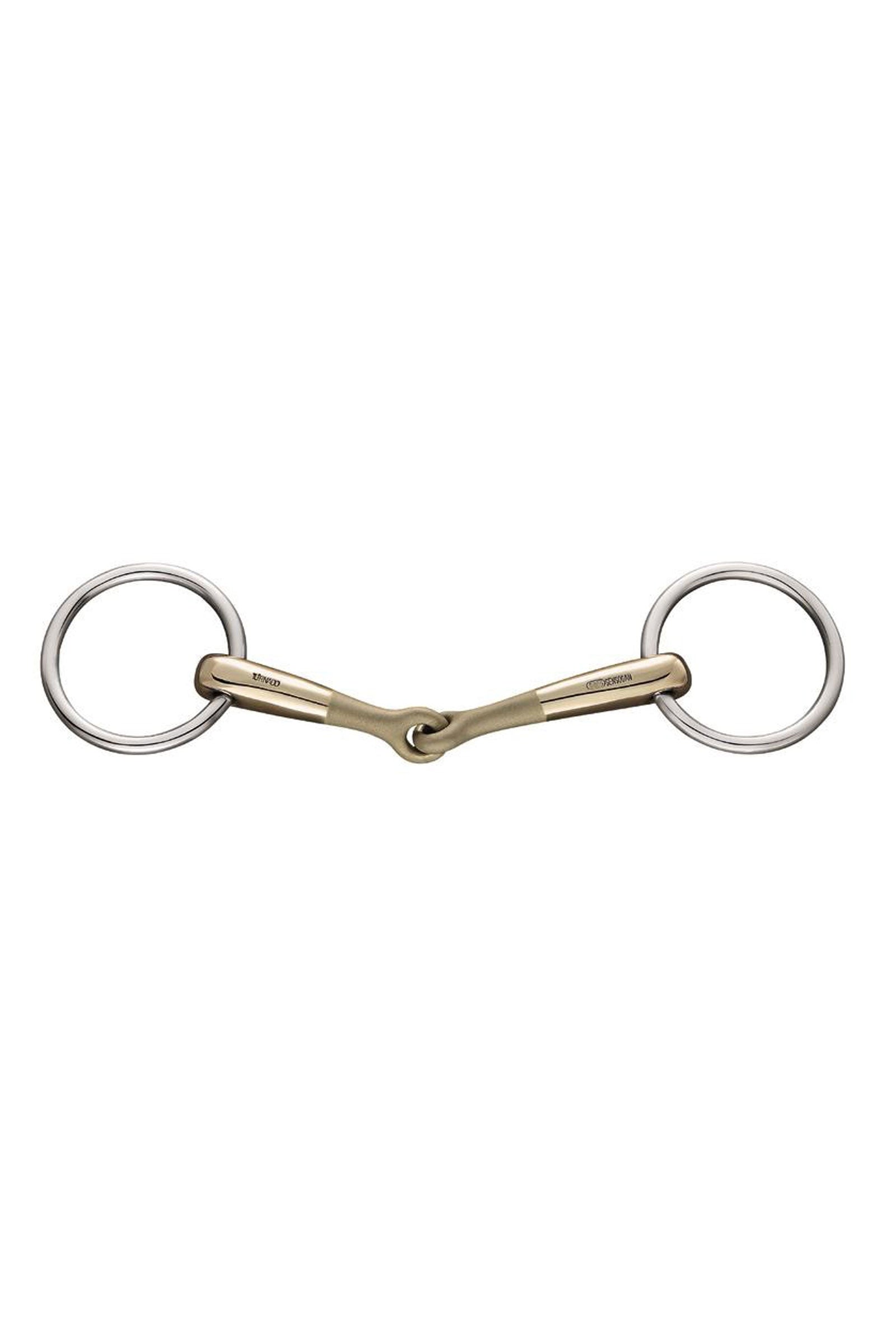Sprenger Turnado alátét zabla, egyszer tört, 14 mm, Sensogan Zablák