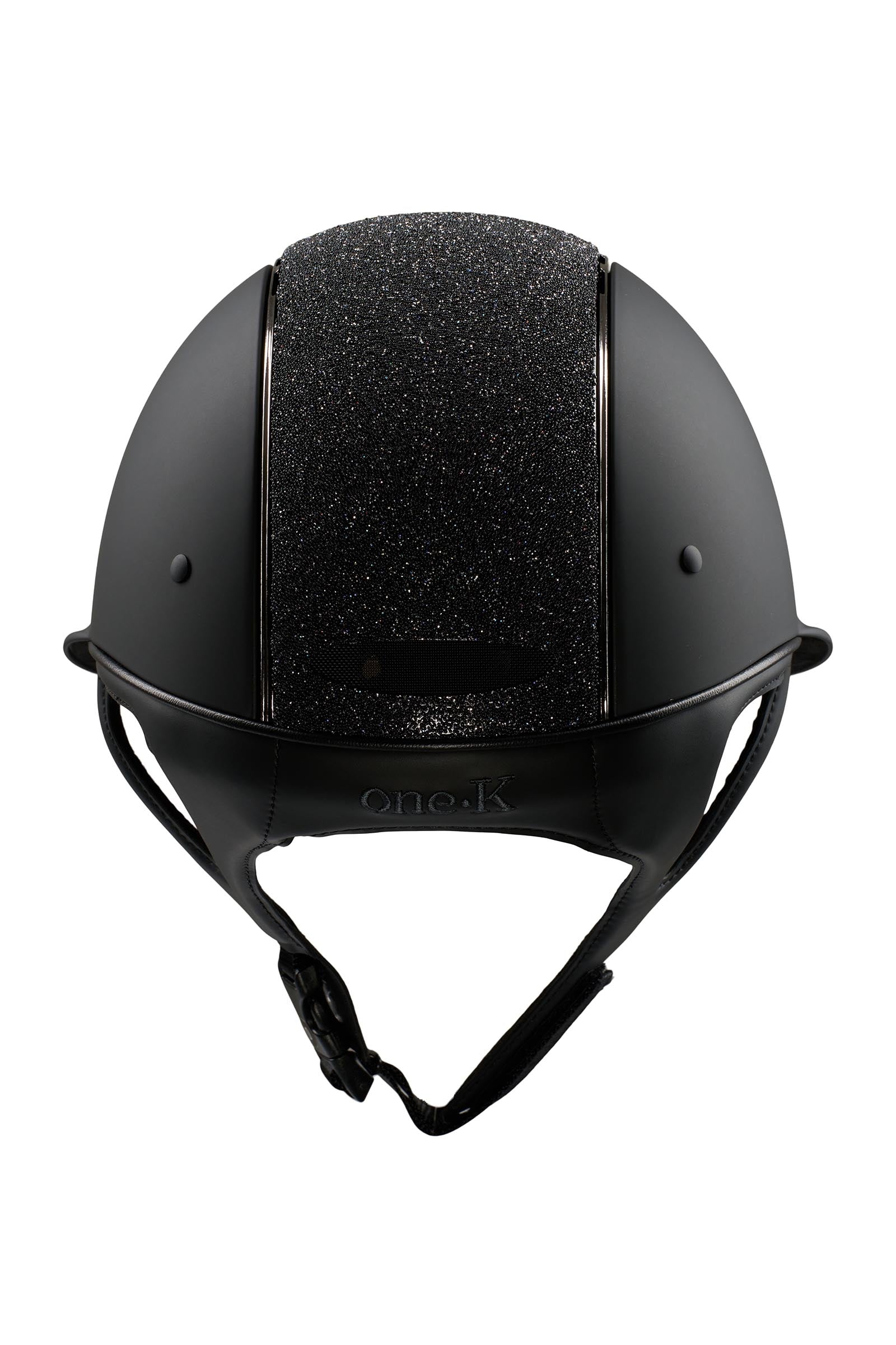 OneK Avance Matt Glitter Chrome Riding Helmet Safety Equipment