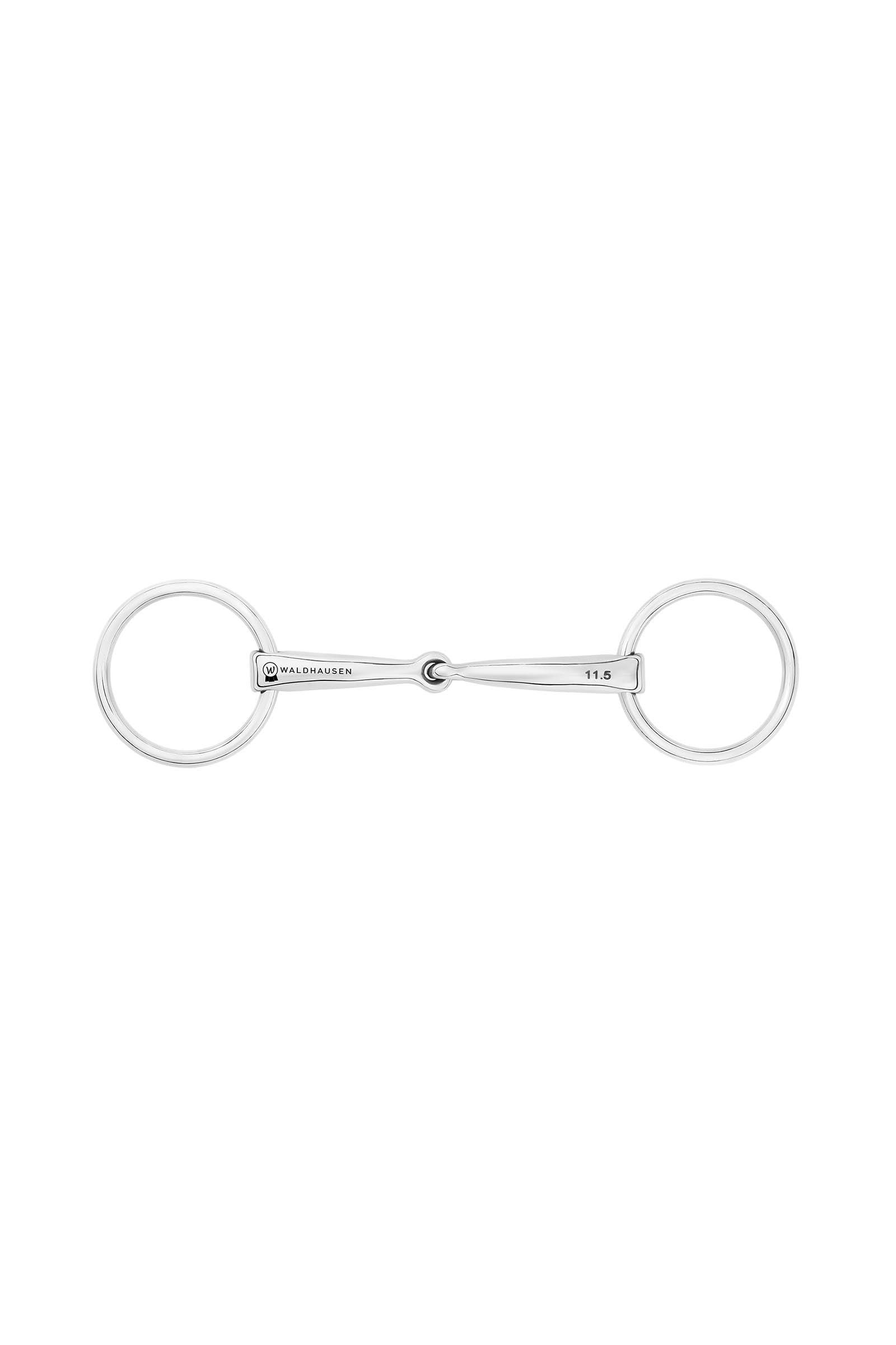 Waldhausen Pony Snaffle Bit, Single Jt., Stainless St., 14 mm Horse Bits