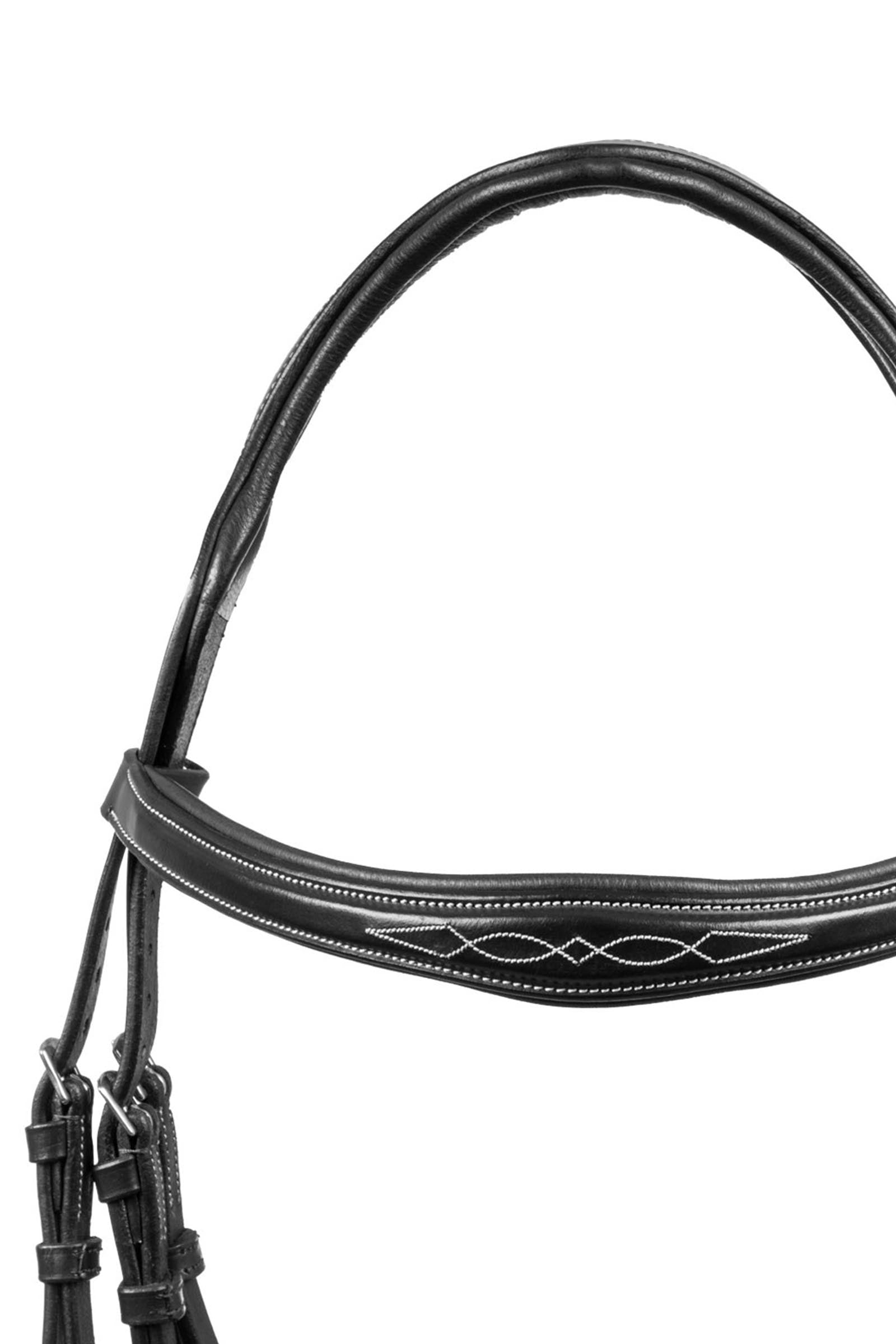 Equestro Bridle in Soft Stitched Leather Bridles & Reins