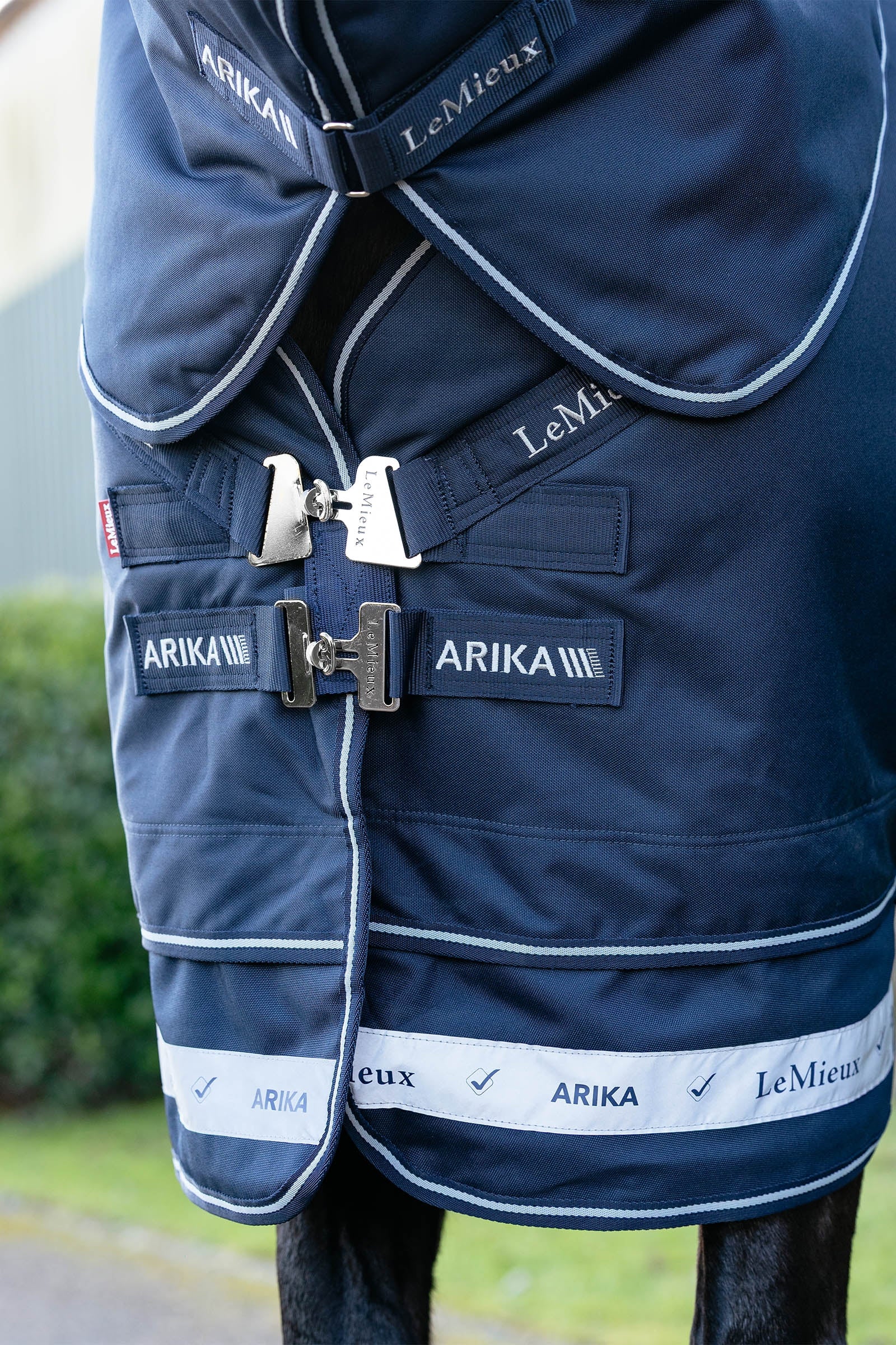 LeMieux Arika Storm-Tek Turnout Rug With Detachable Neck, 100 g Horse Rugs