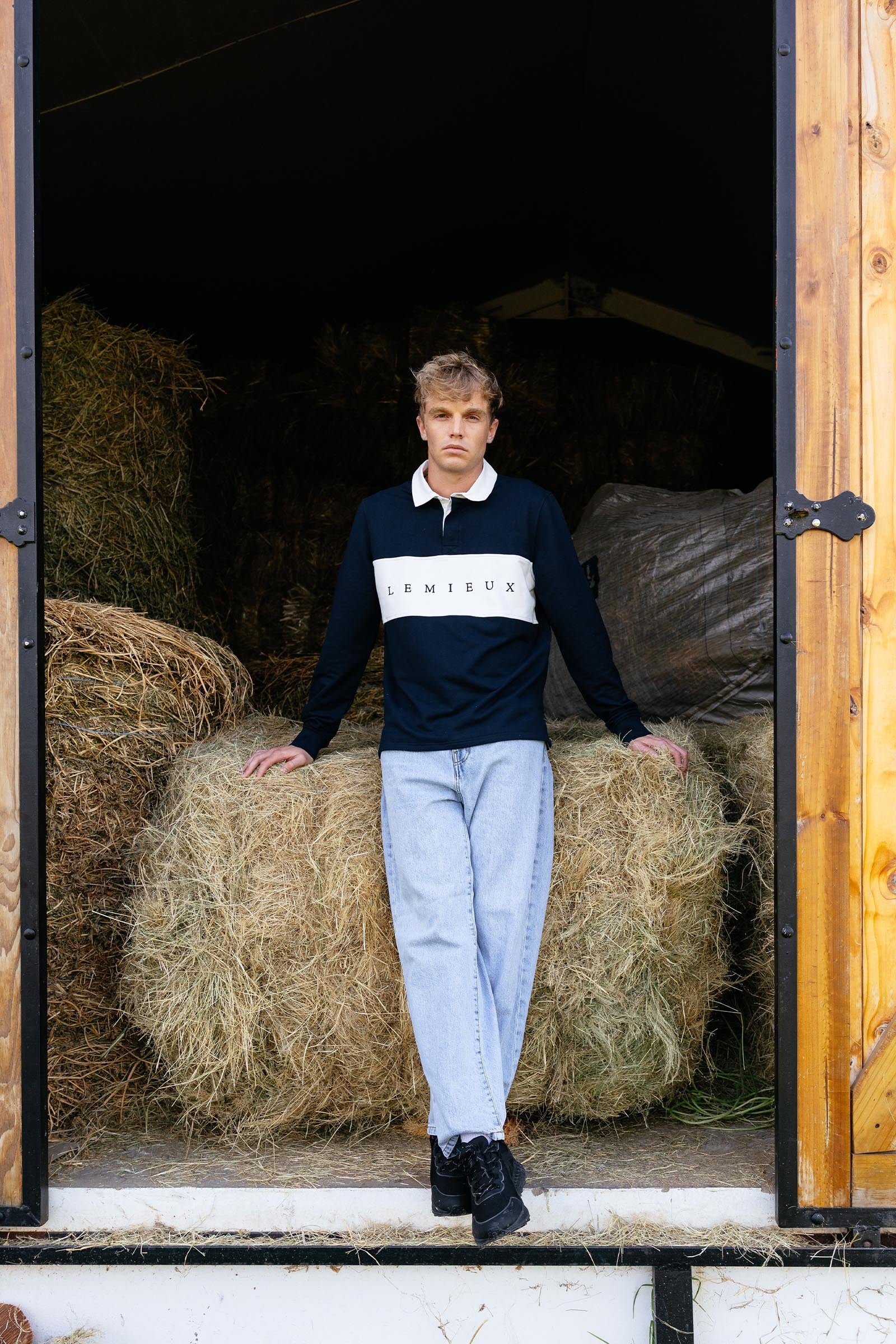 LeMieux Men's Rugby Shirt Mens Riding Clothing