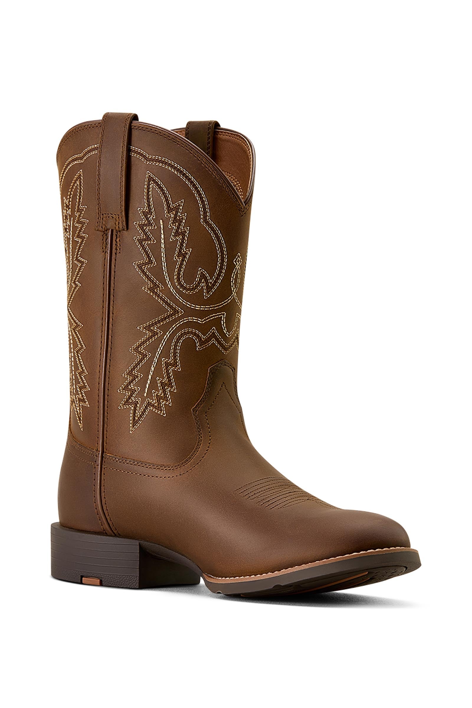 Ariat Men's Sport Stratten Wide Toe Cowboy Boots Riding Boots & Riding Shoes