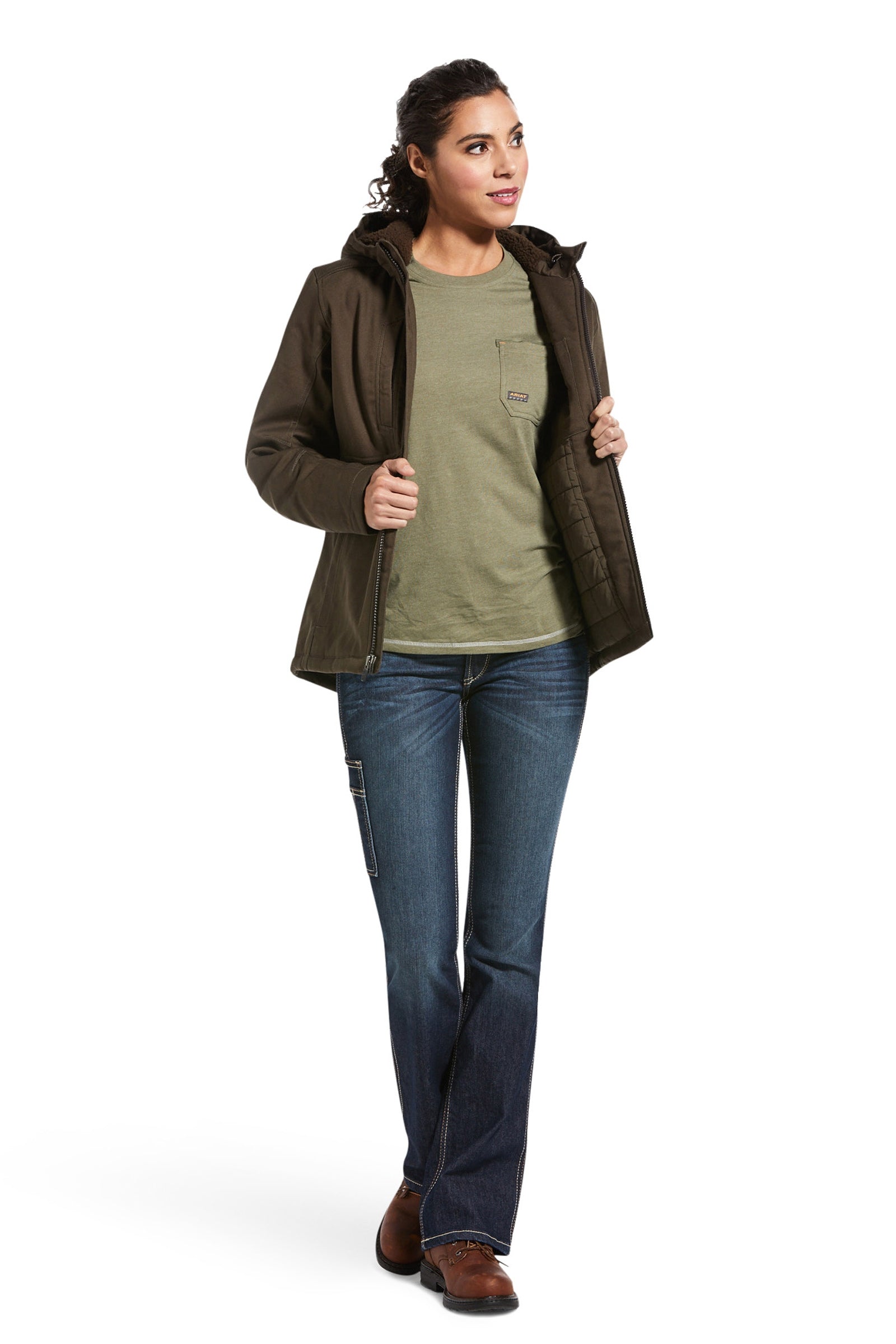 Ariat Rebar DuraCanvas Insulated Women's Jacket Women’s Riding Clothing