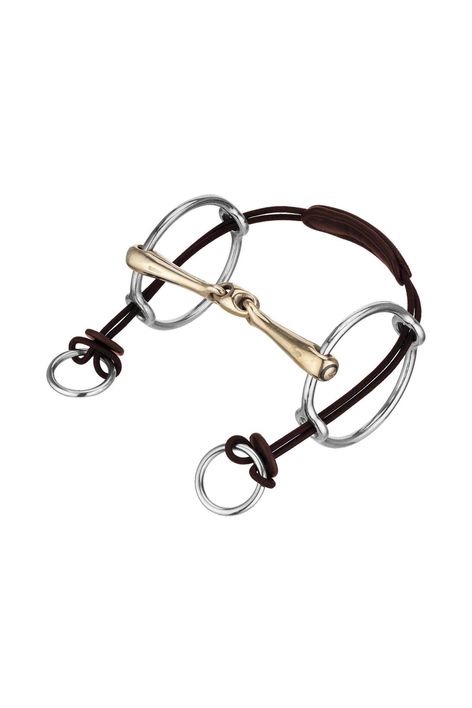 Sprenger Curbgag Rope, Leather Horse Bits