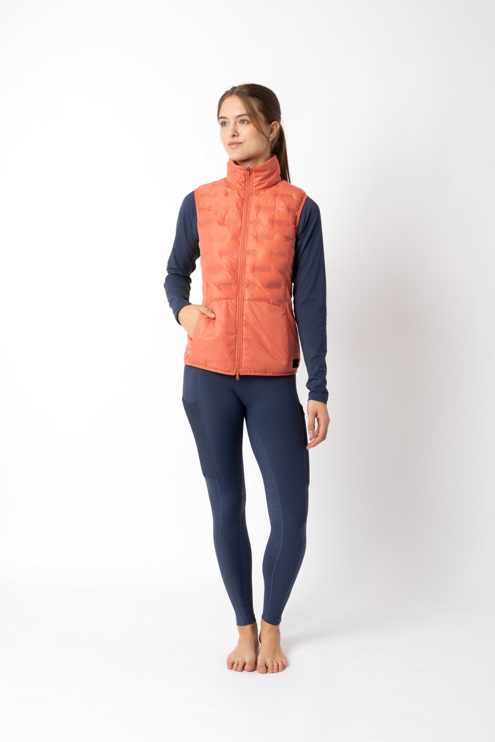 Horze Adela Women's Light Padded Functional Riding Vest Women’s Riding Clothing