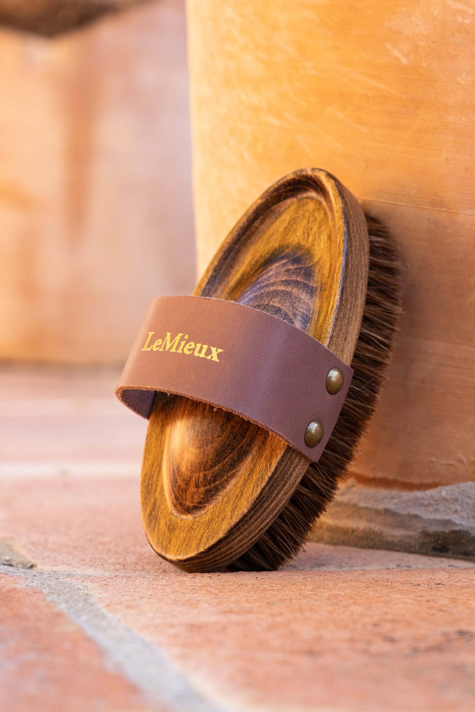 LeMieux Artisan Soft Speckled Brush Horse Grooming Tools