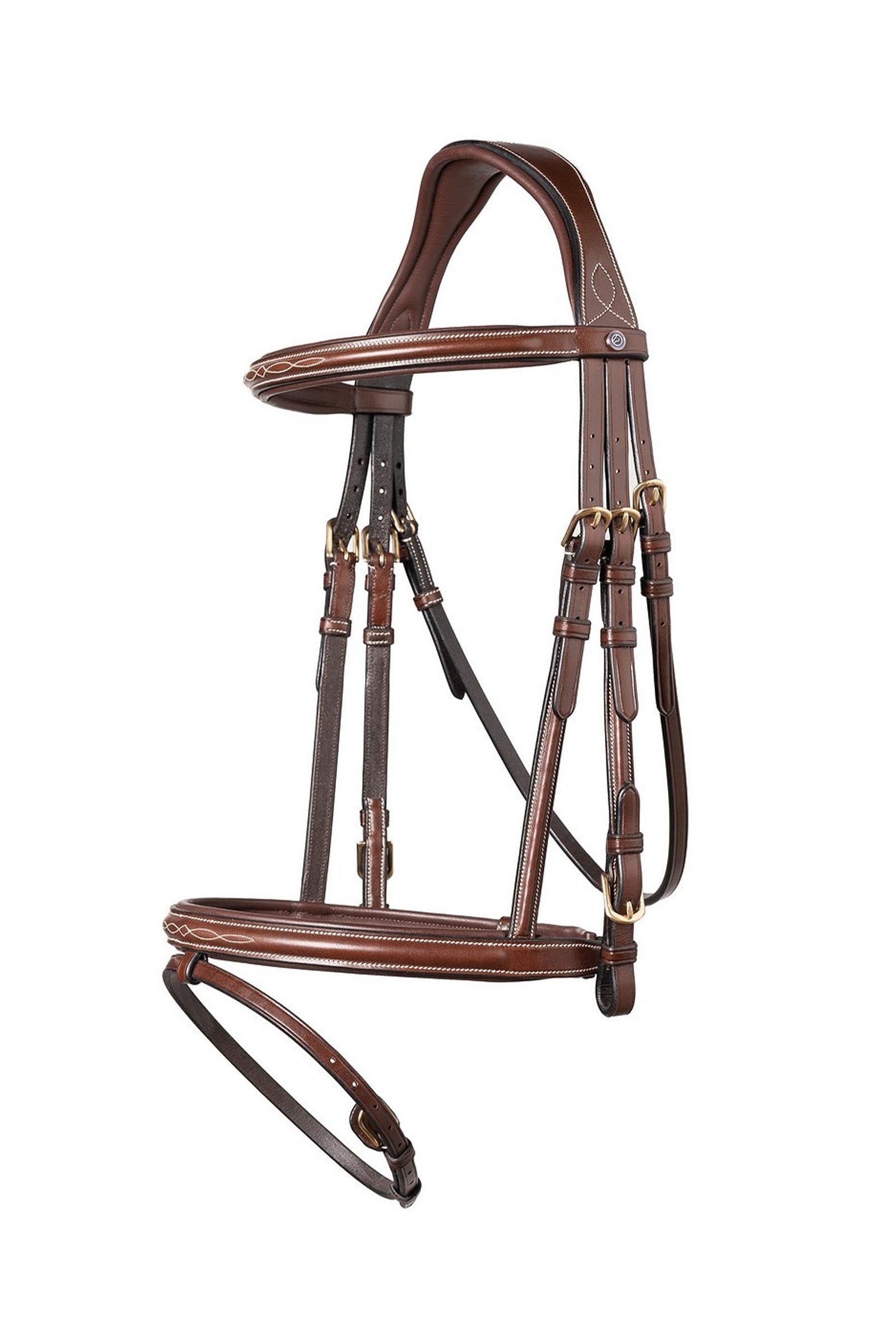 Trust Equestrian Knokke Combine Noseband Bridle Classic Kantárok & Szárak