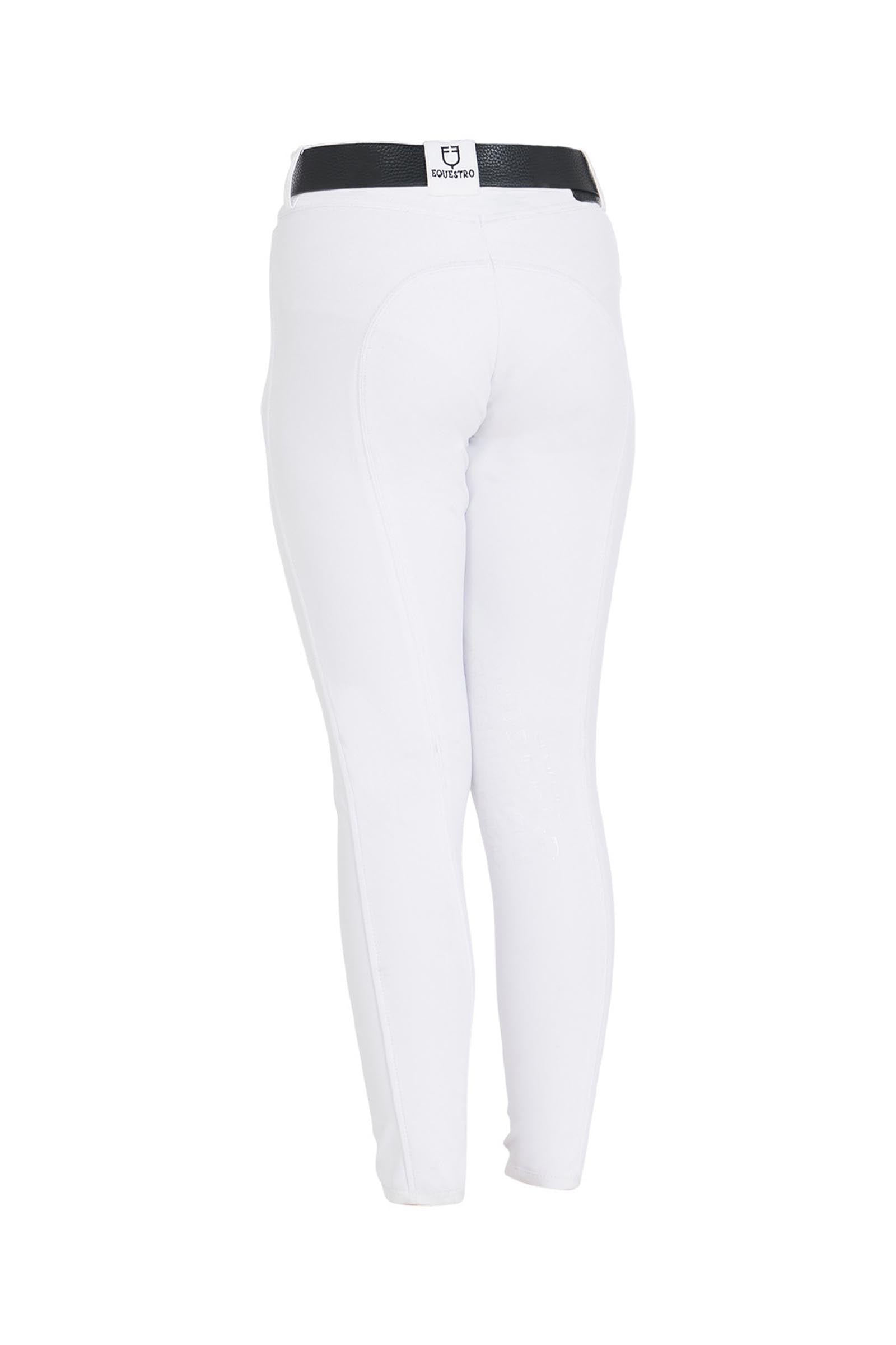 Equestro Kids' Unisex Slim Knee Fit Breeches Kids Apparel