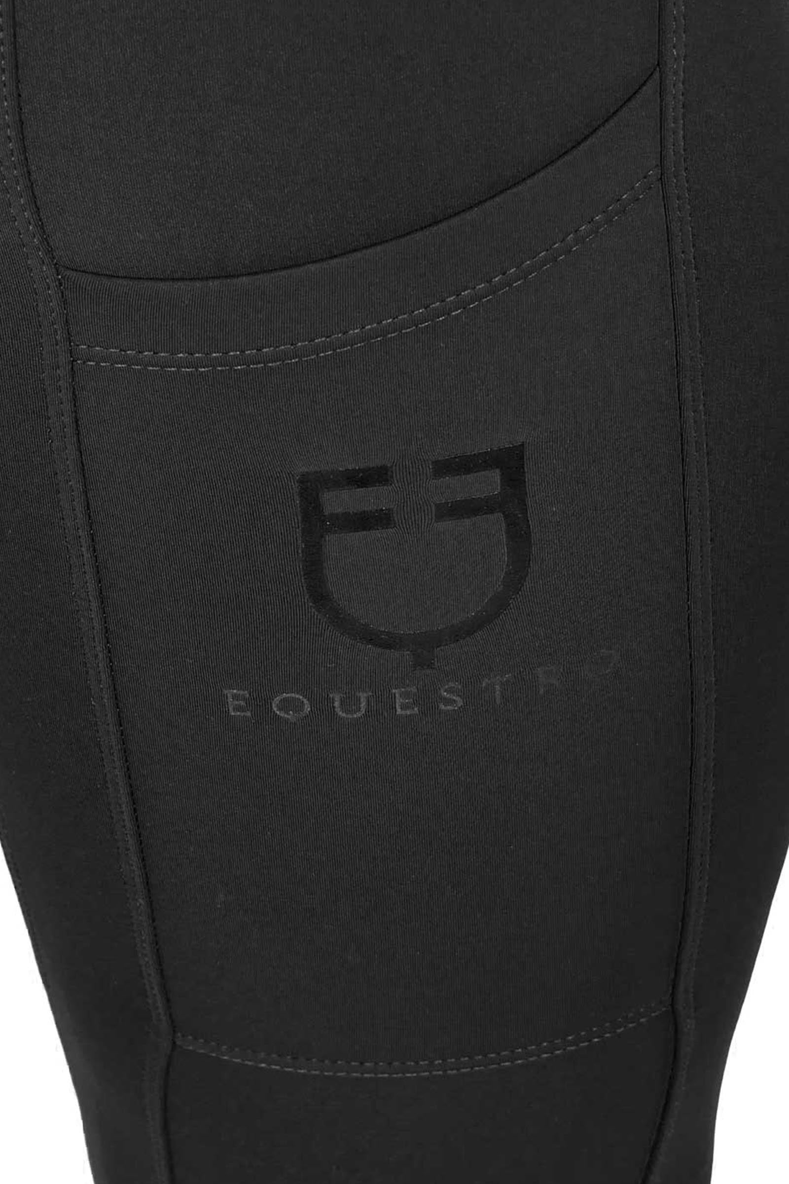 Equestro Women's High-waisted Leggings Full Grip With Belt Loops Womens Breeches