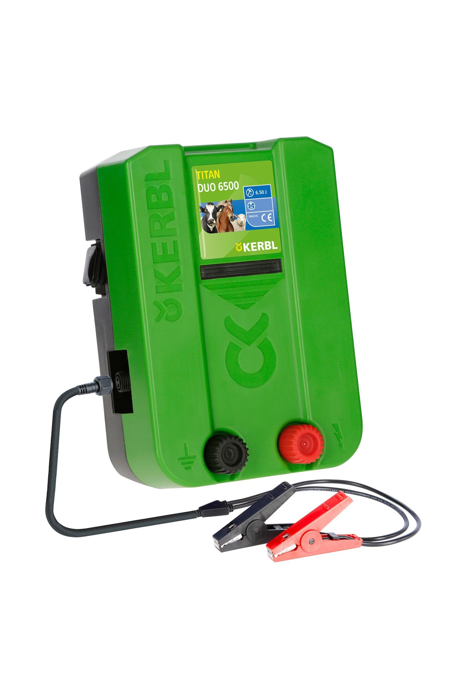 Kerbl TITAN DUO 6500 Electric Fence Device 12V Fencing Supplies