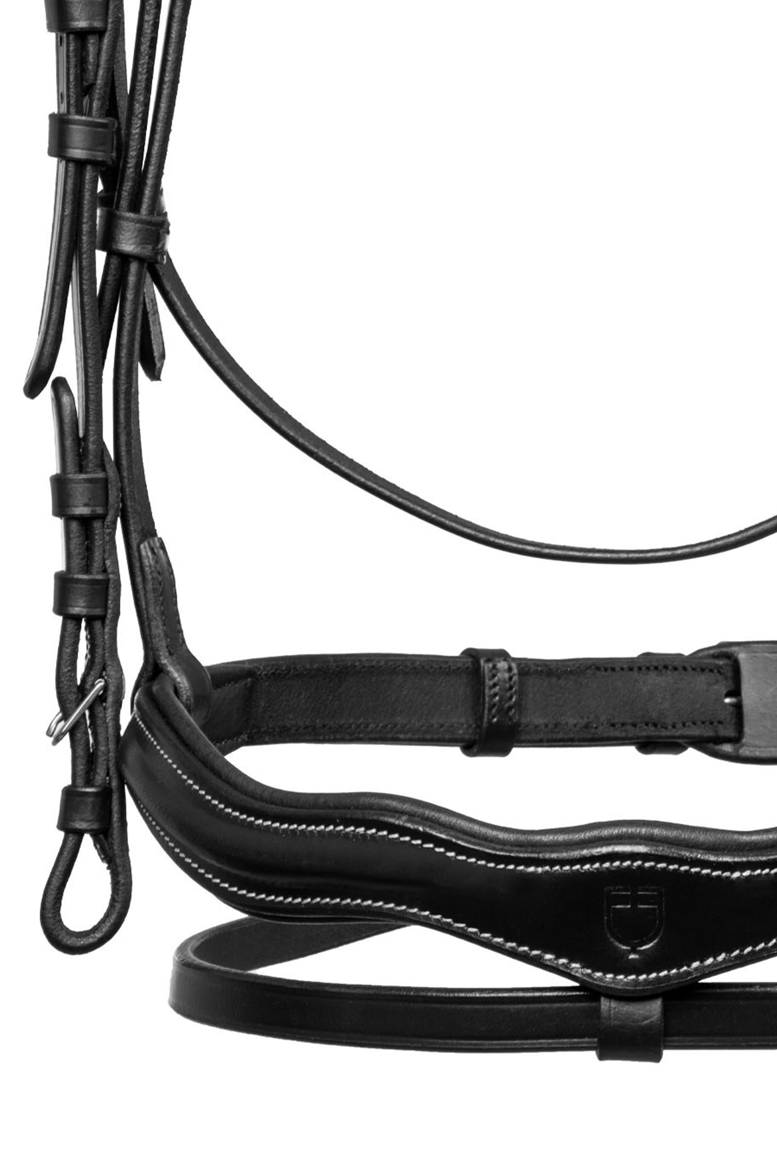 Equestro Anatomical Bridle With Logo Bridles & Reins