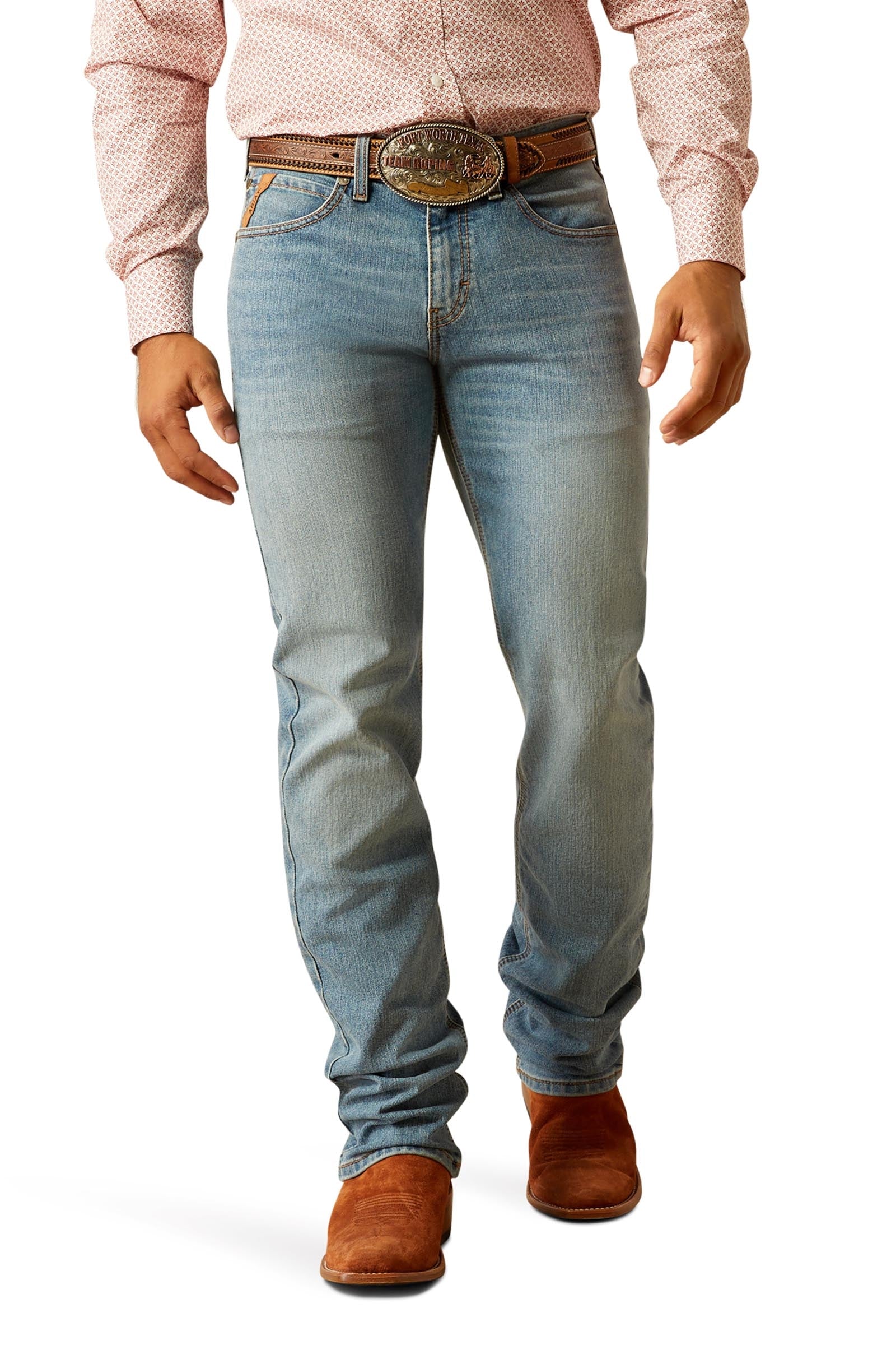 Ariat Ray M7 Pro Series férfi egyenes szárú farmernadrág Férfi Ruházat