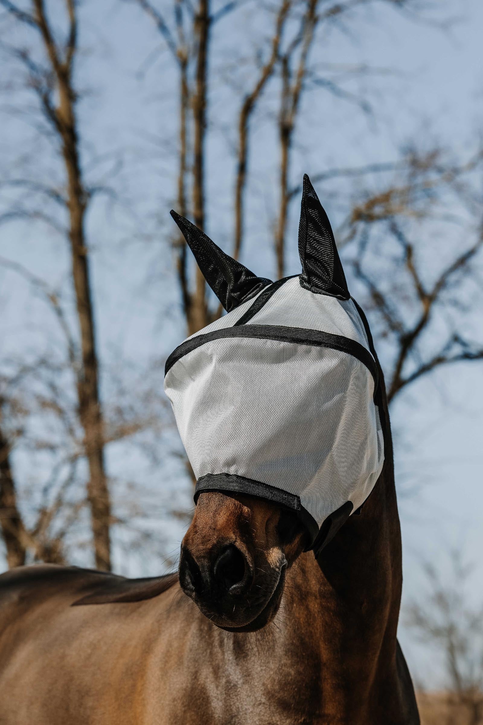 EQUITHÈME Protec Fly Mask/ UV Mask Antifly Protection for Horses