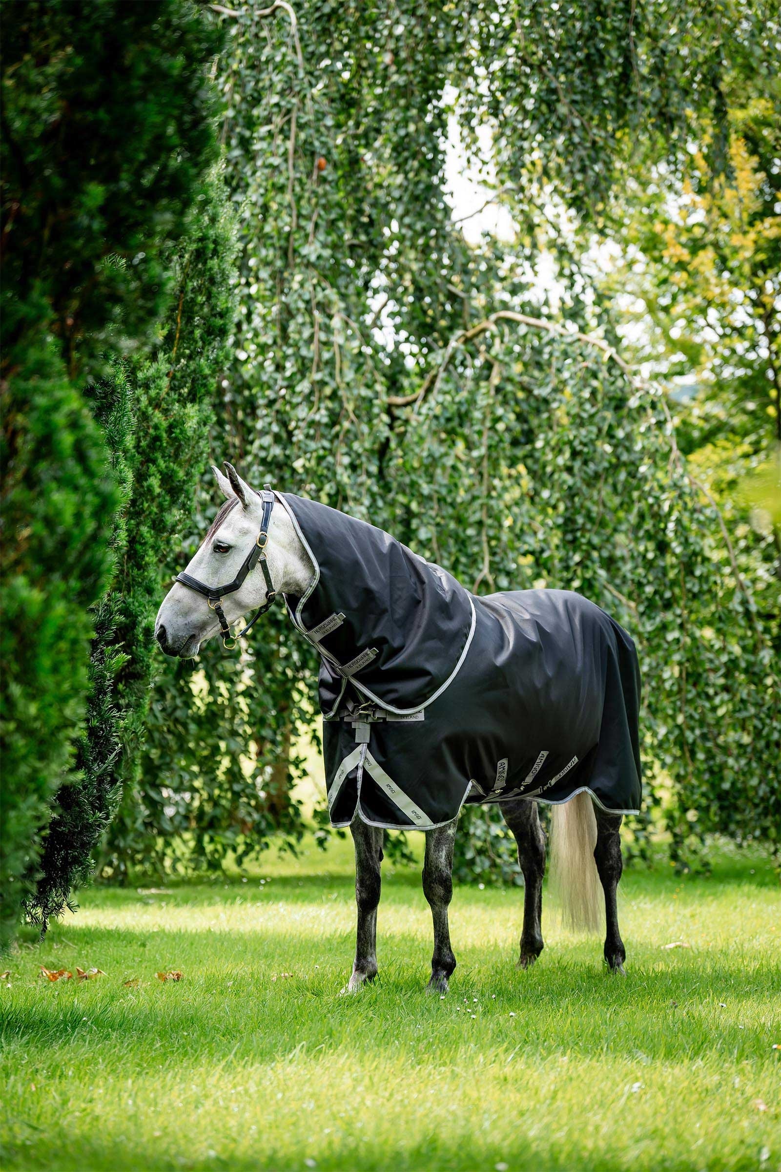 Horseware Amigo Bravo 12 Plus kültéri takaró levehető nyakrésszel, 400g Lótakarók