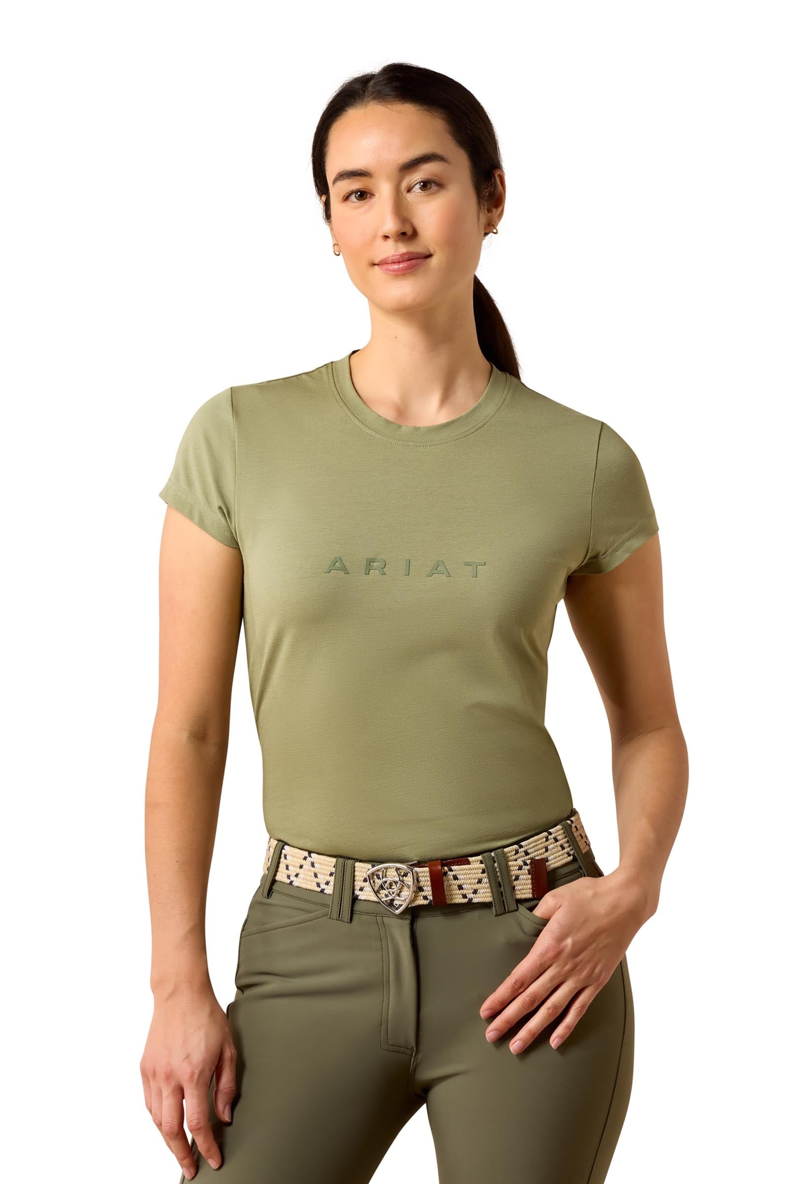 Ariat Női The Logo póló Noi Ruházat