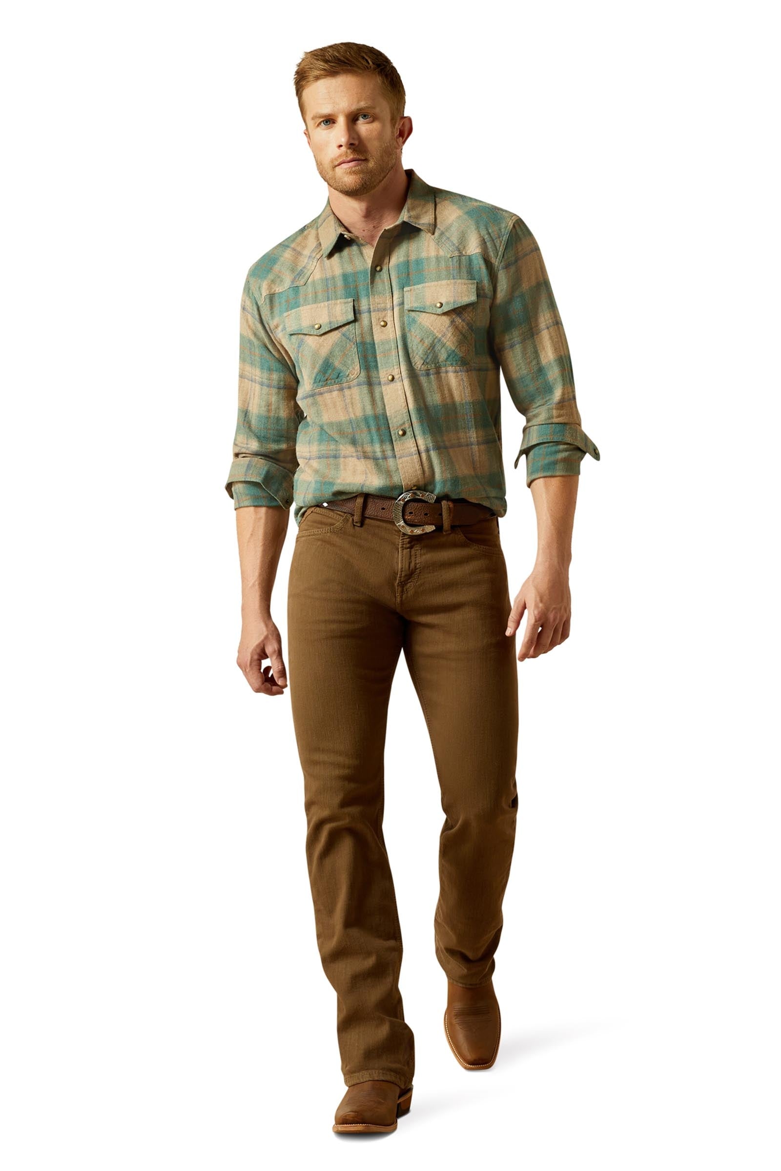 Ariat Huxlee Retro Fit Men's Shirt Mens Riding Clothing