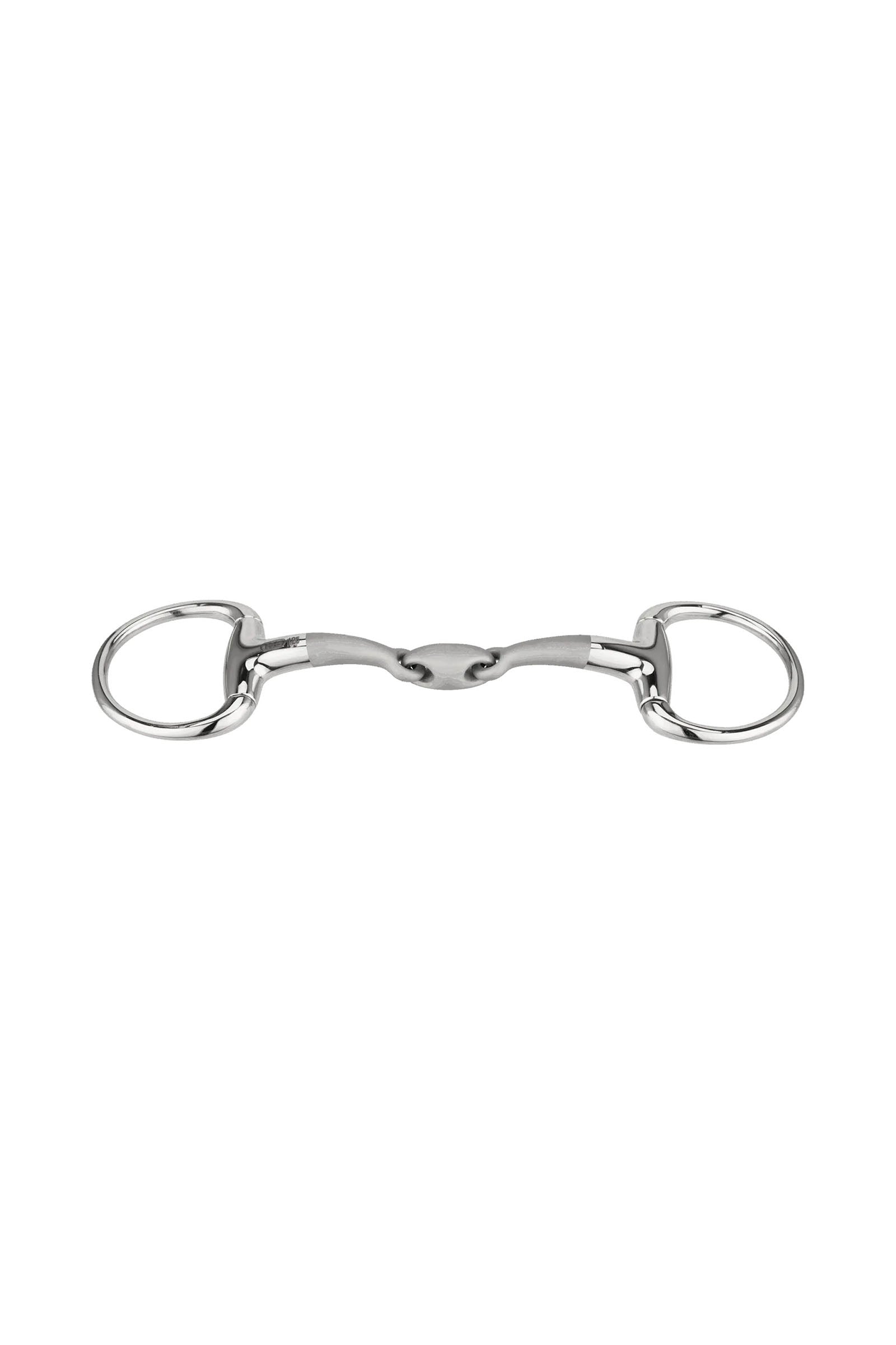 Sprenger Satinox olívás zabla, dupla tört, 14 mm, rozsdamentes acél Zablák