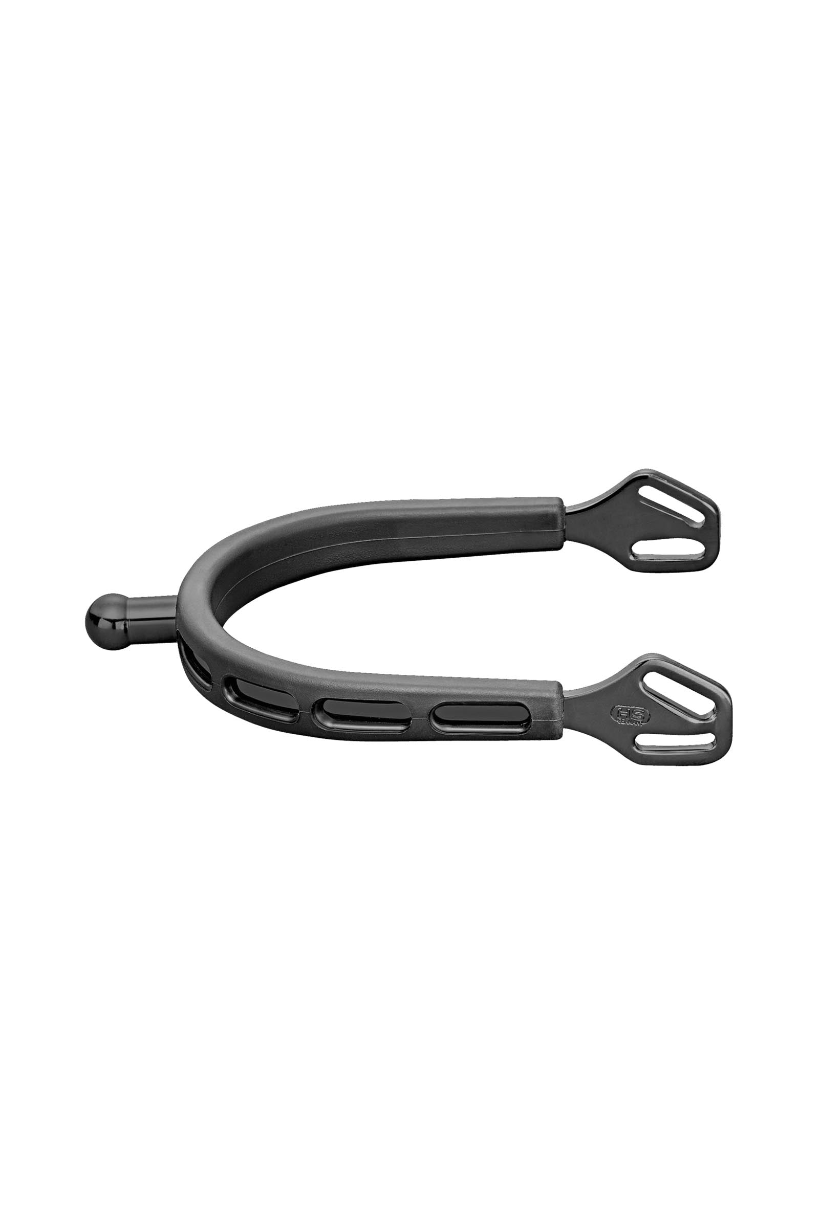 Sprenger Klimke Collection sarkantyú Ultra Fit Extra Grip, Black Series, rozsdamentes acél, 20 mm gömb nyak Zablák