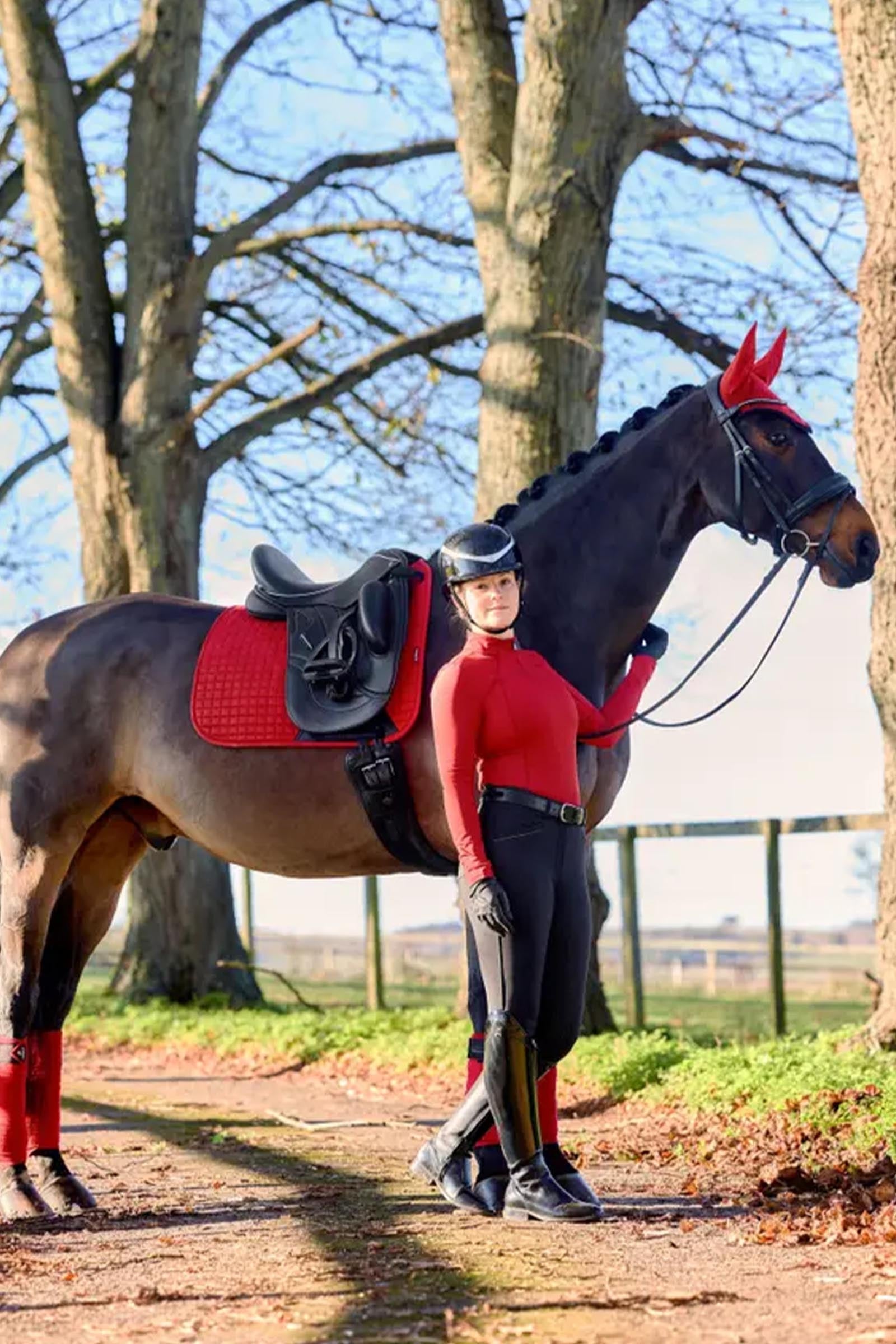 LeMieux Suede Dressage Square Saddle Pad Saddle Pads