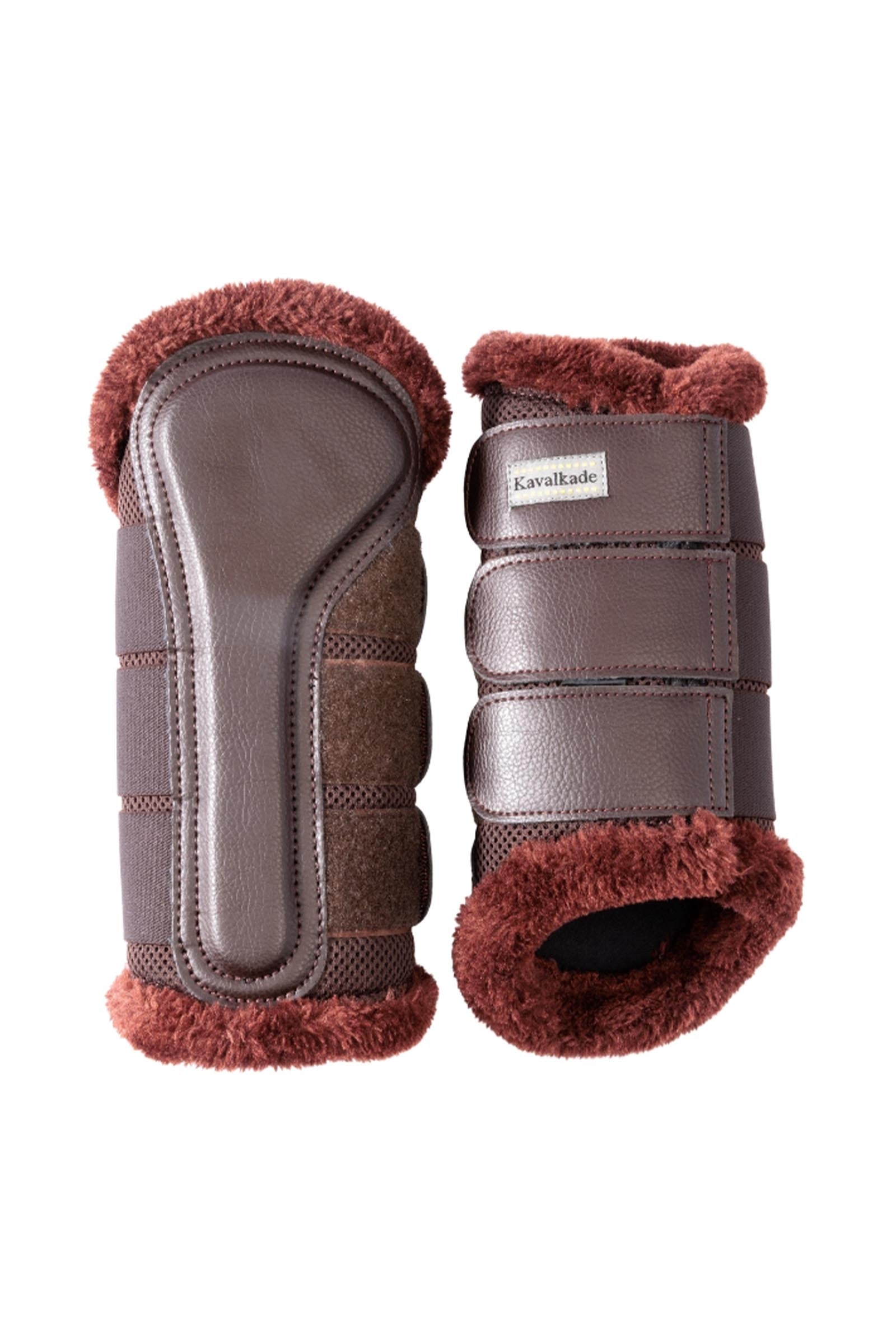 Kavalkade Anatomic Mesh lábvédők műszőrmével Leg & Hoof Protection