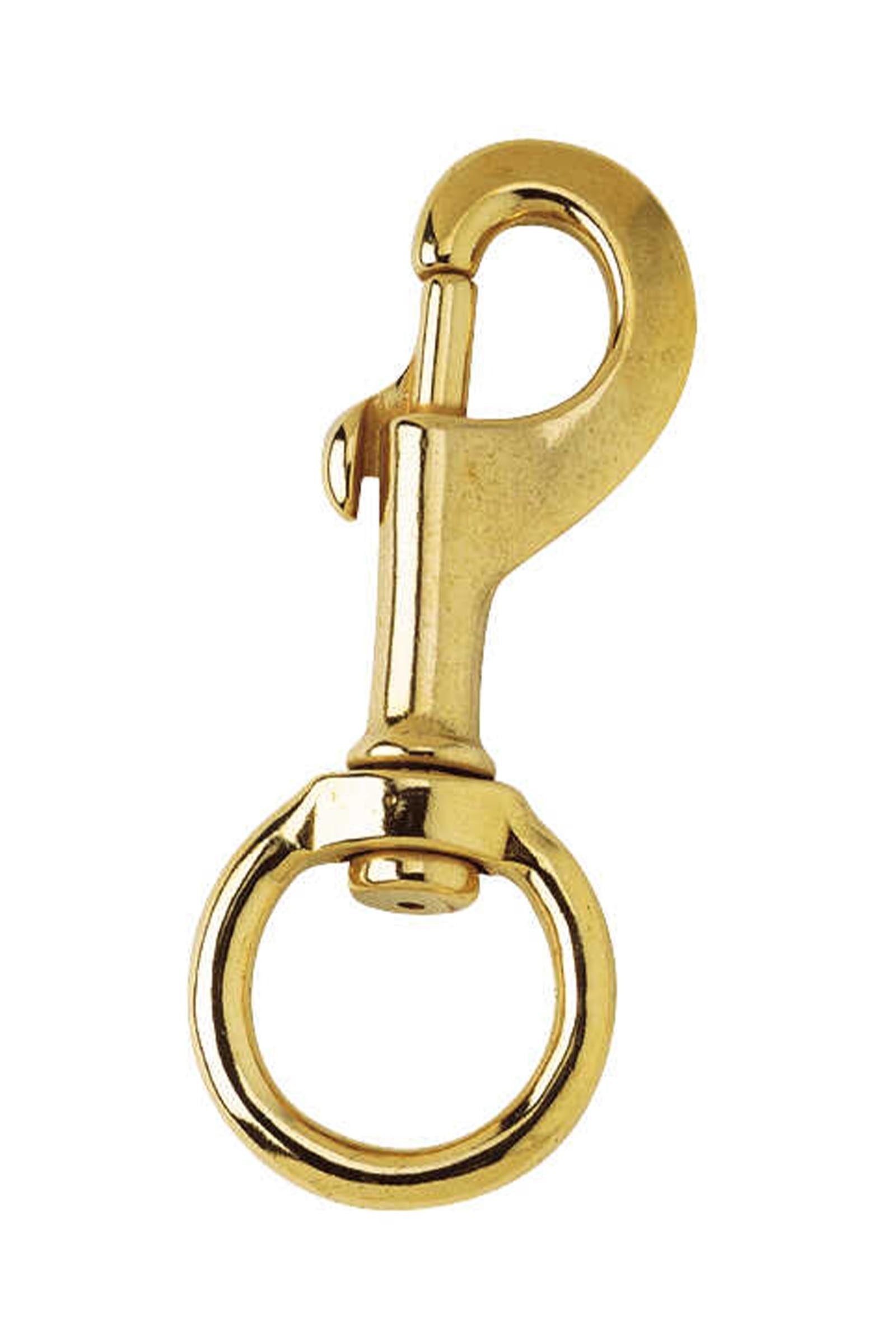 Feeling FEELING Snap Hook Brass, 30 mm Istálló Felszerelések