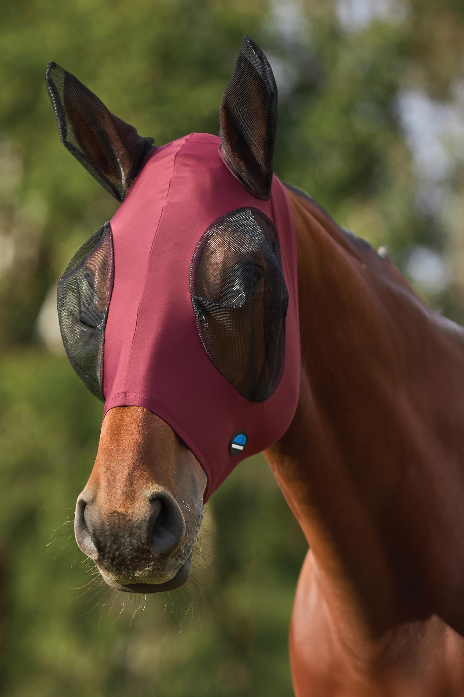 Weatherbeeta Comfitec Stretch Fly Mask With Ears Antifly Protection for Horses
