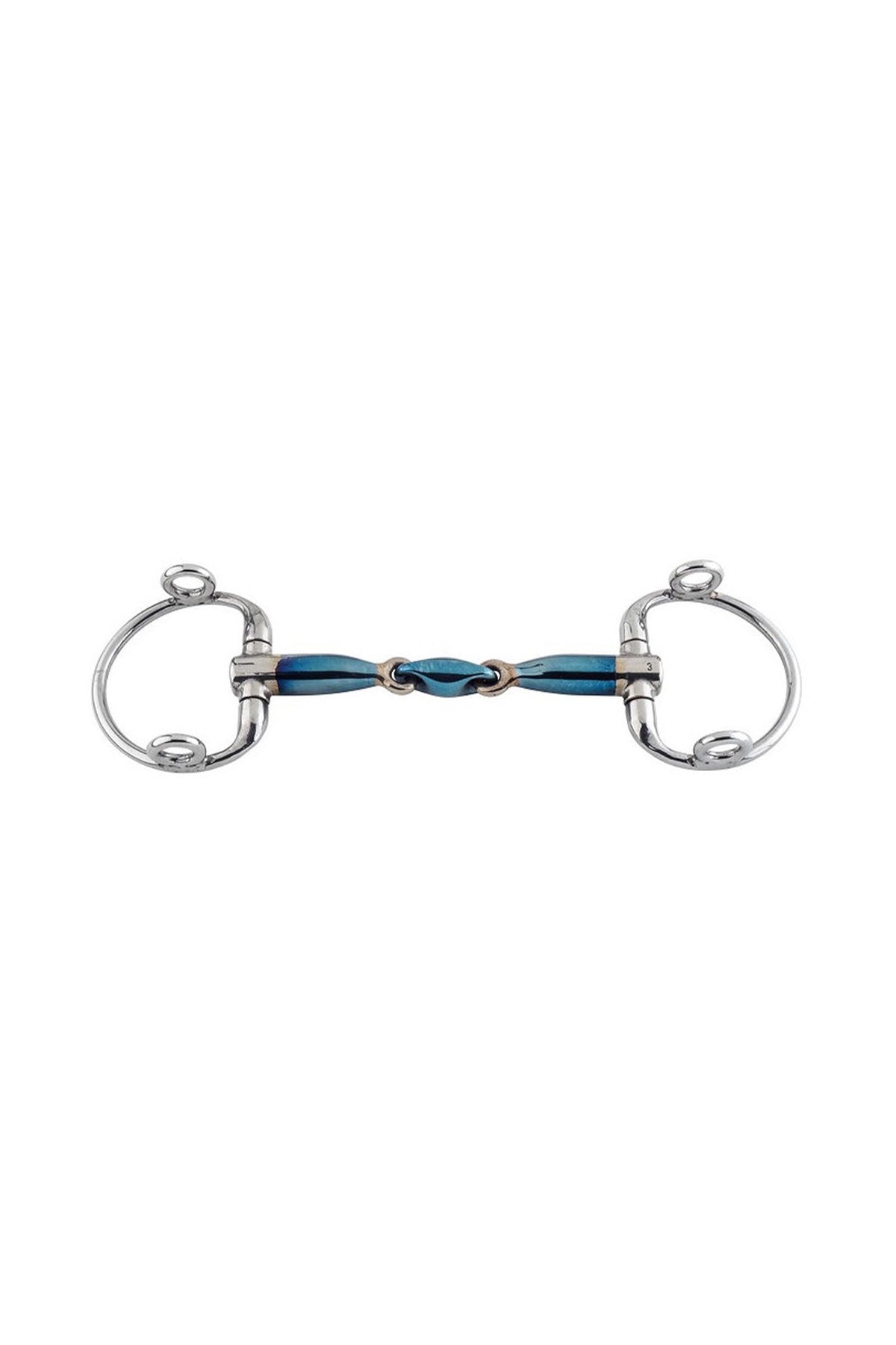 Trust Equestrian Sweet Iron Eggbutt Gag Eliptical-16 Zablák