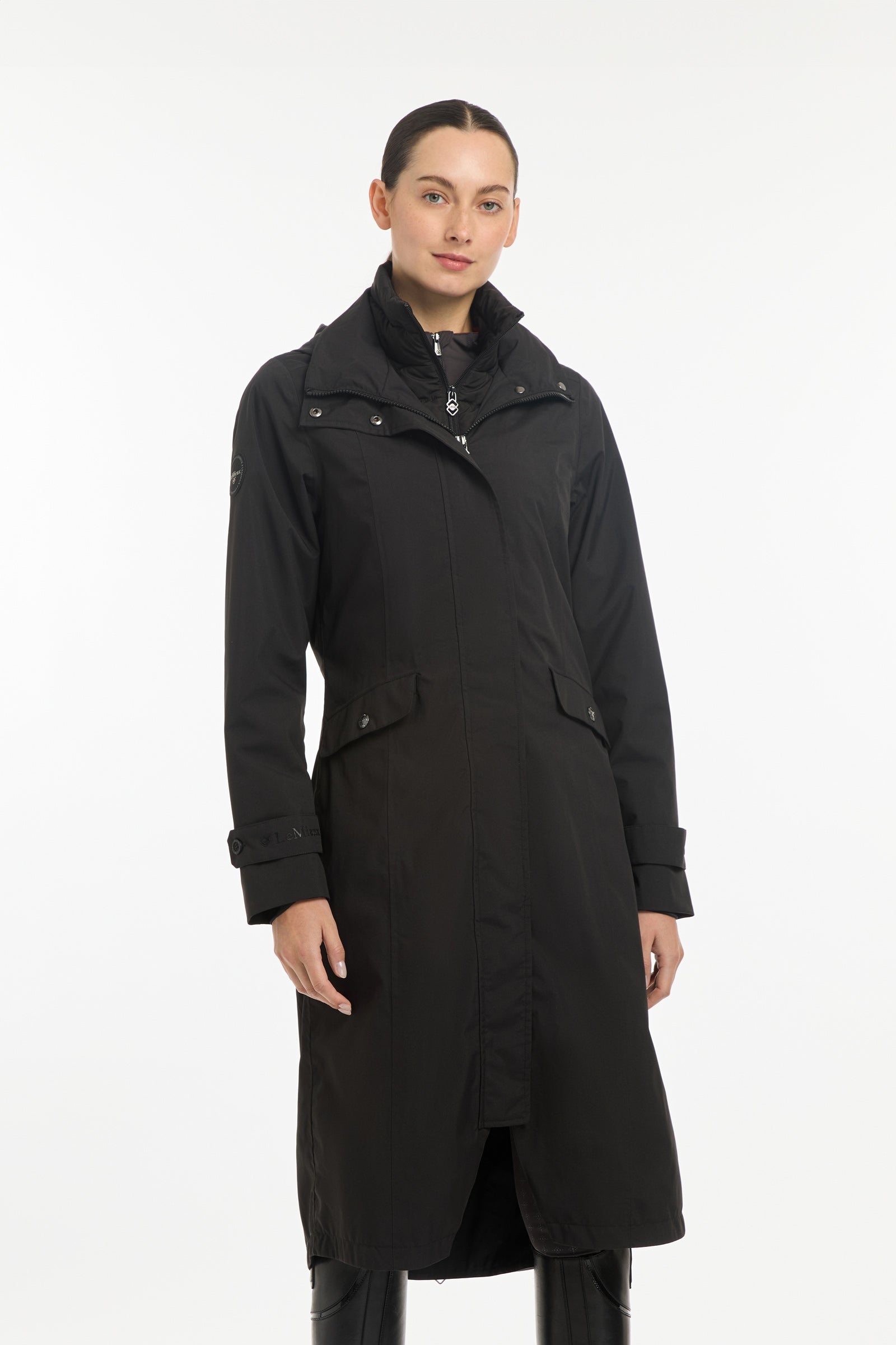 LeMieux Amelie Women´s Waterproof Lightweight Riding Coat Noi Ruházat
