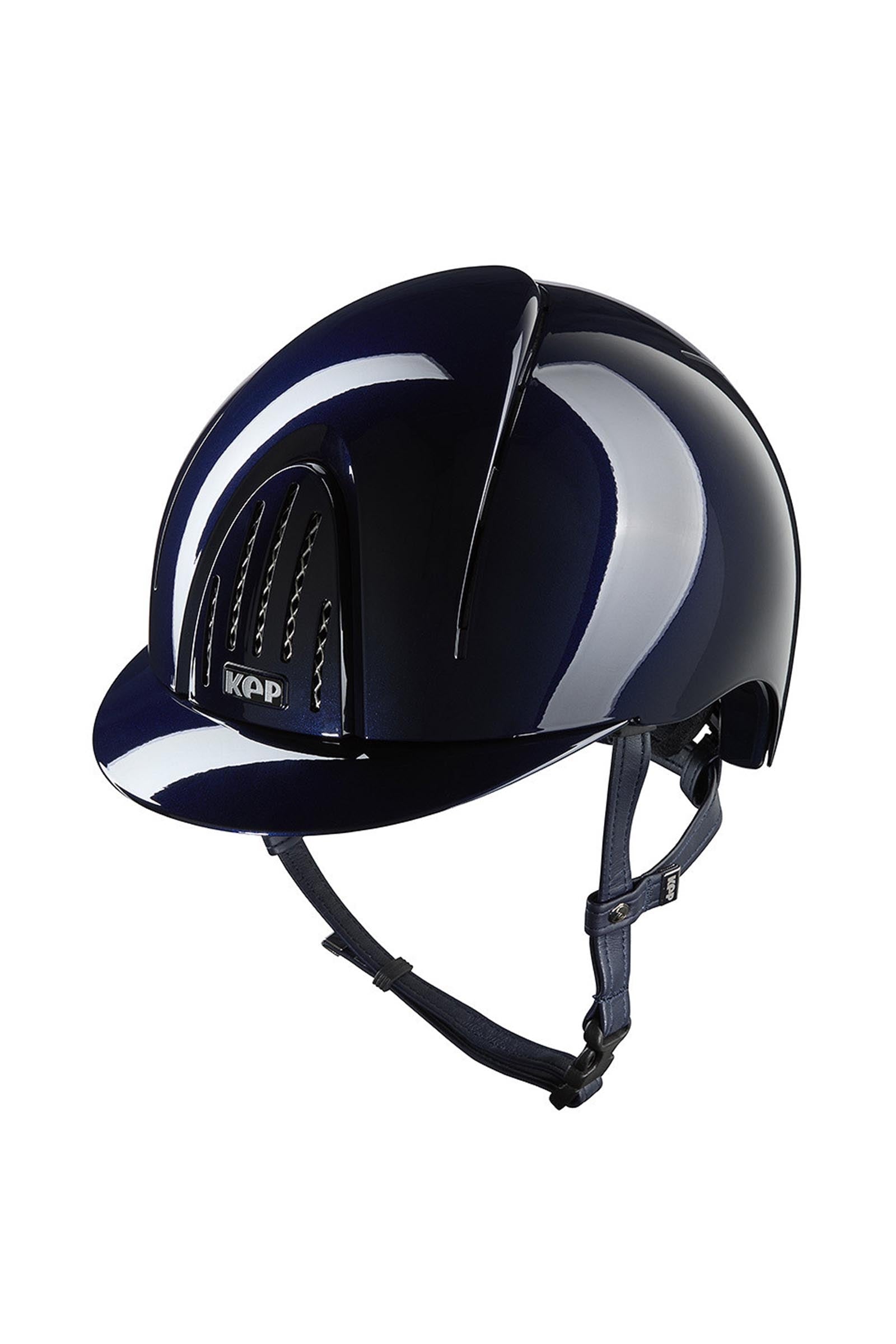KEP Helmets KEP NOVA ABS Metal Polish Riding Helmet Biztonsági Felszerelés