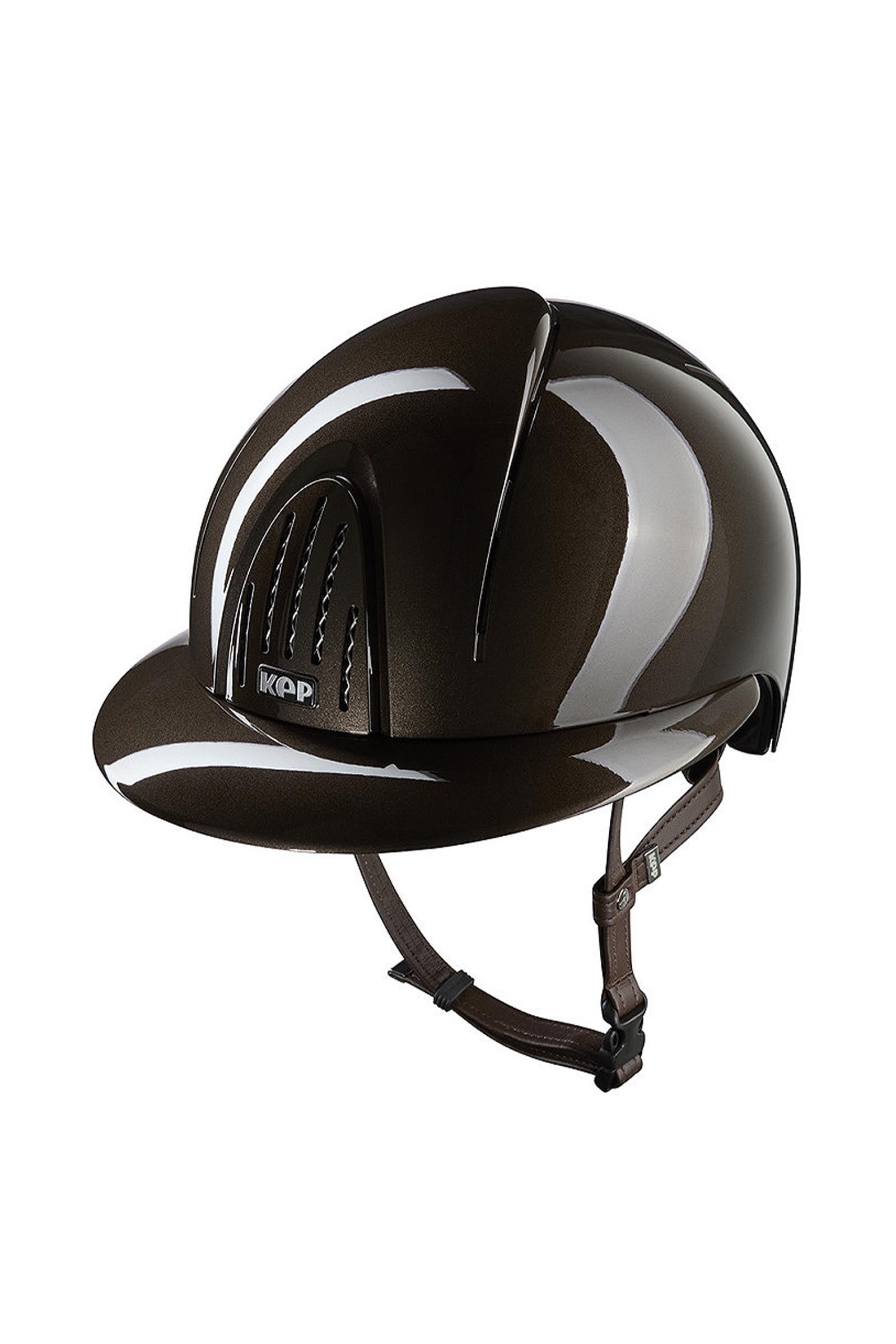 KEP Helmets KEP NOVA ABS Metal Polish Polo Riding Helmet Biztonsági Felszerelés