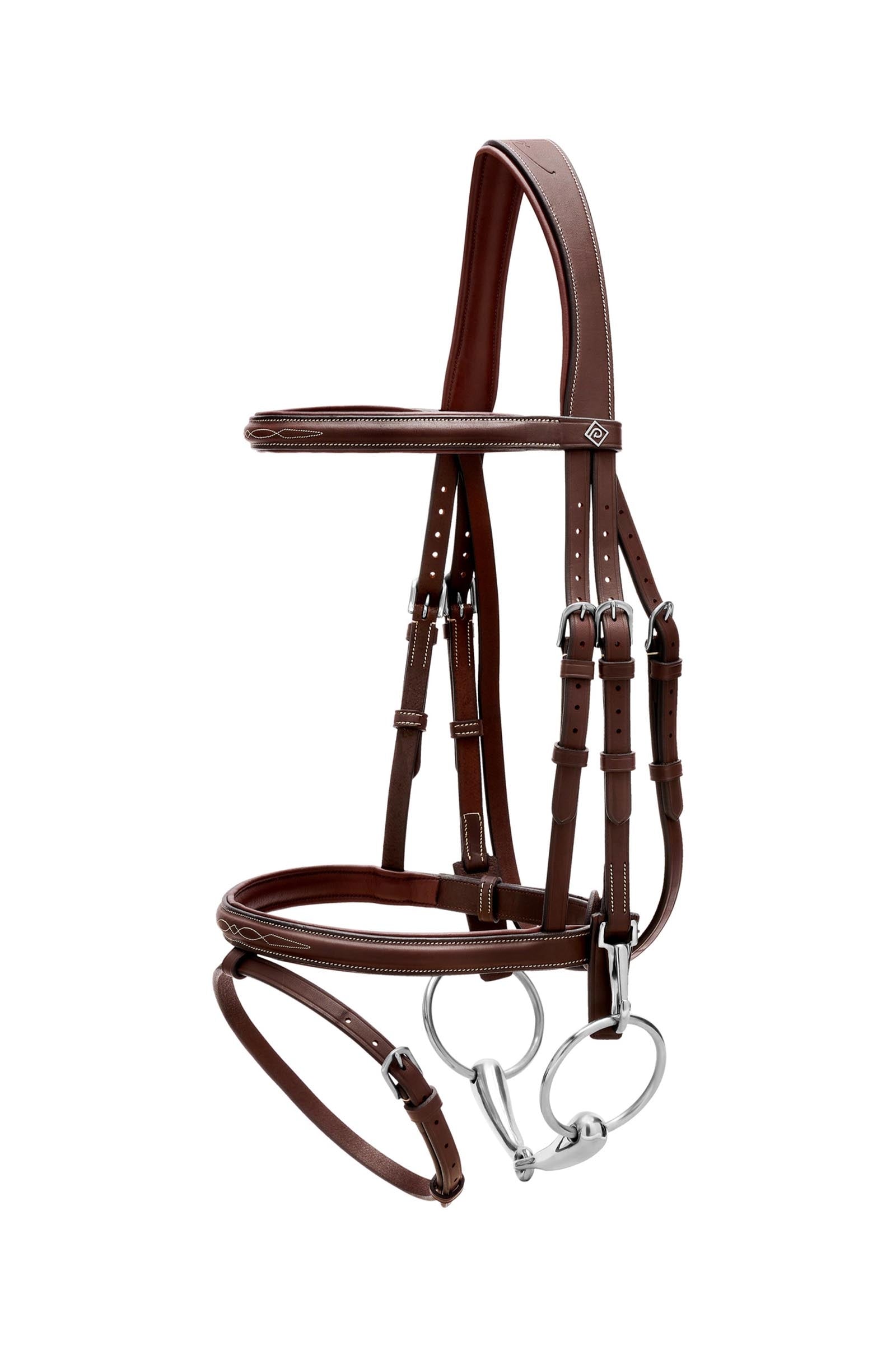 Dy'on Working Flash Noseband Bridle With Snaps Bridles & Reins