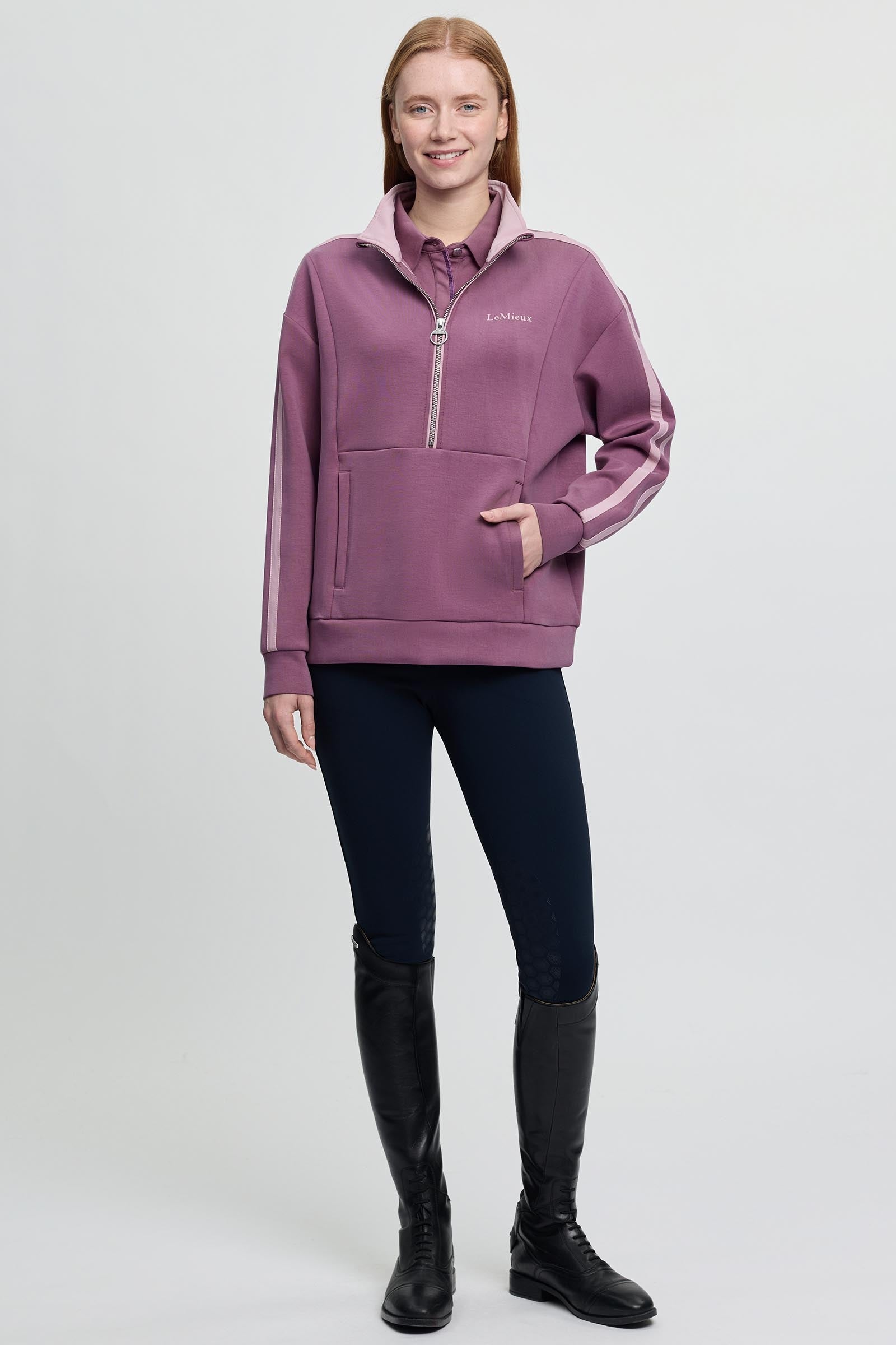 LeMieux Connie Women's Half Zip Sweat Women’s Riding Clothing