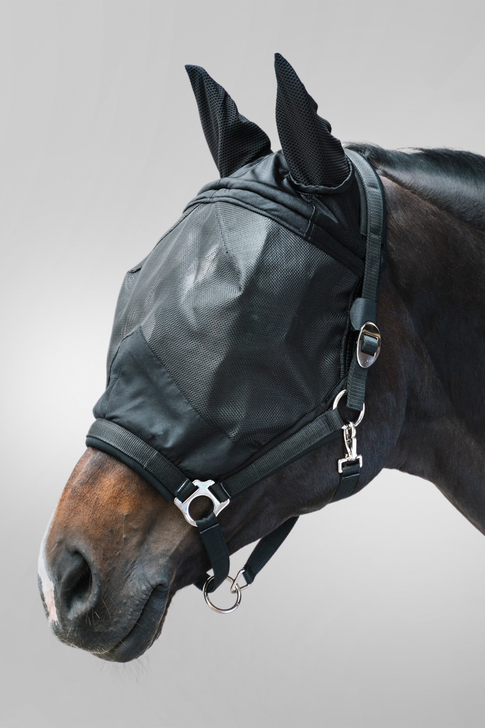 Waldhausen Premium Fly Mask With Halter, UV-Protection Antifly Protection for Horses