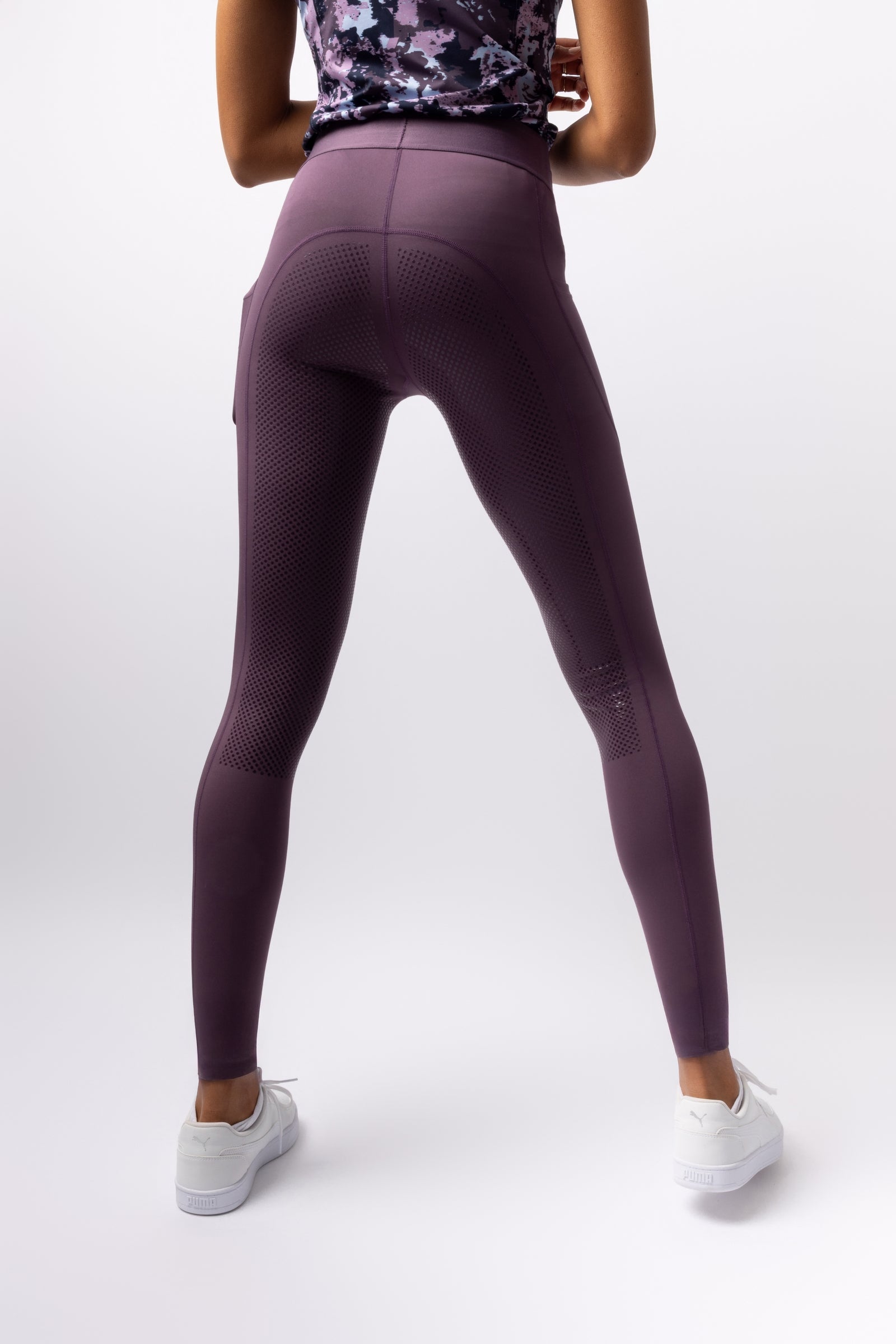 Horze Maia női teli szilikonos leggings Womens Breeches