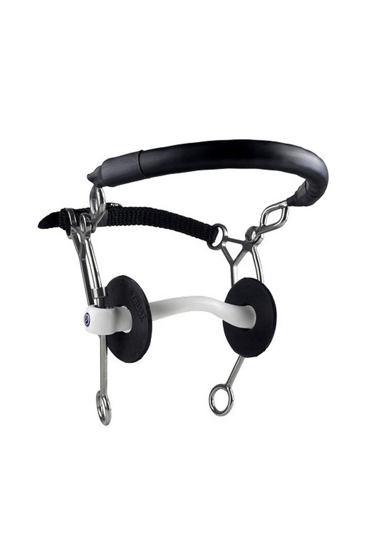 Trust Equestrian Inno Sense Hackamore Combi Long Port Medium-20 Zablák